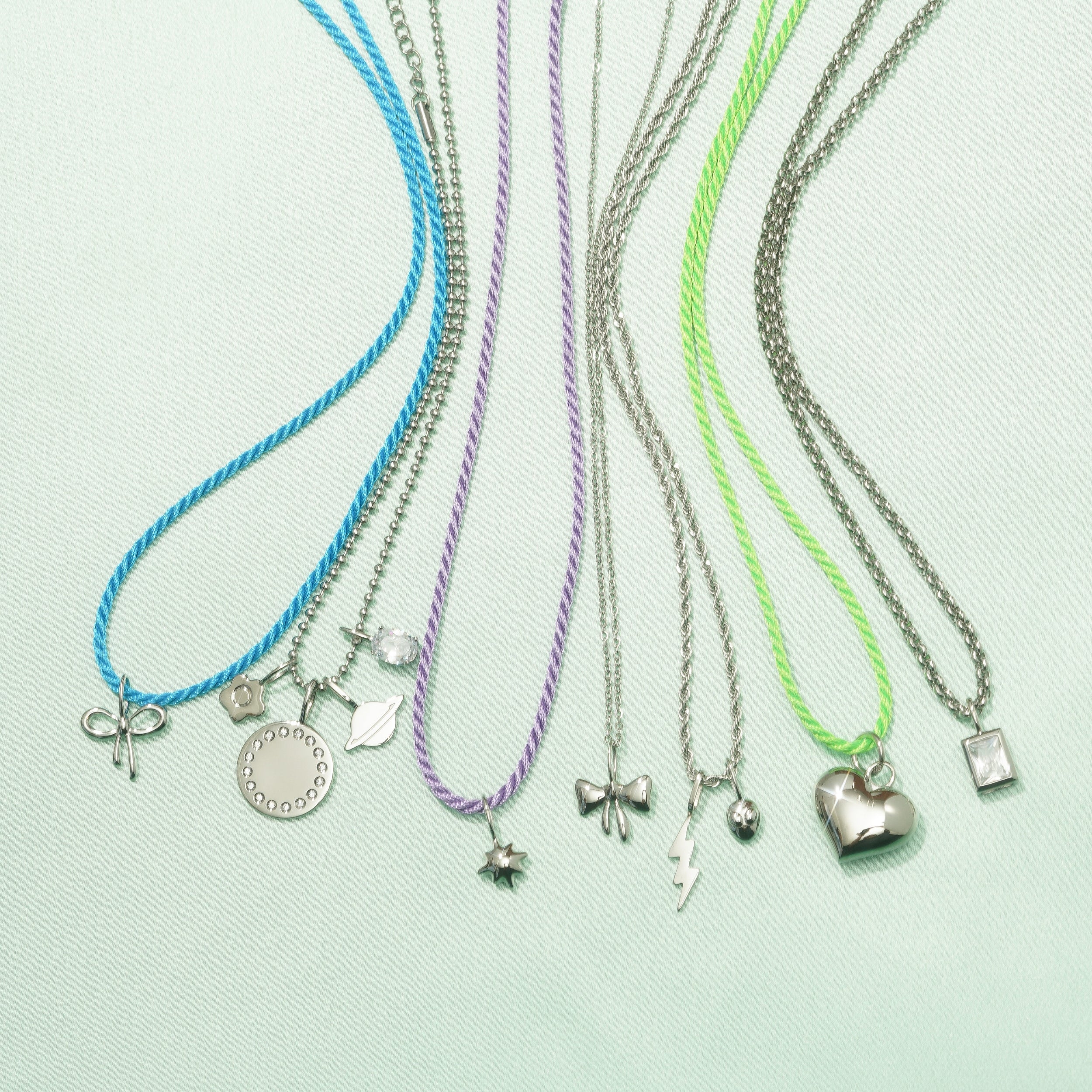 Flower Puffy Pendant - (Single) - Image 10
