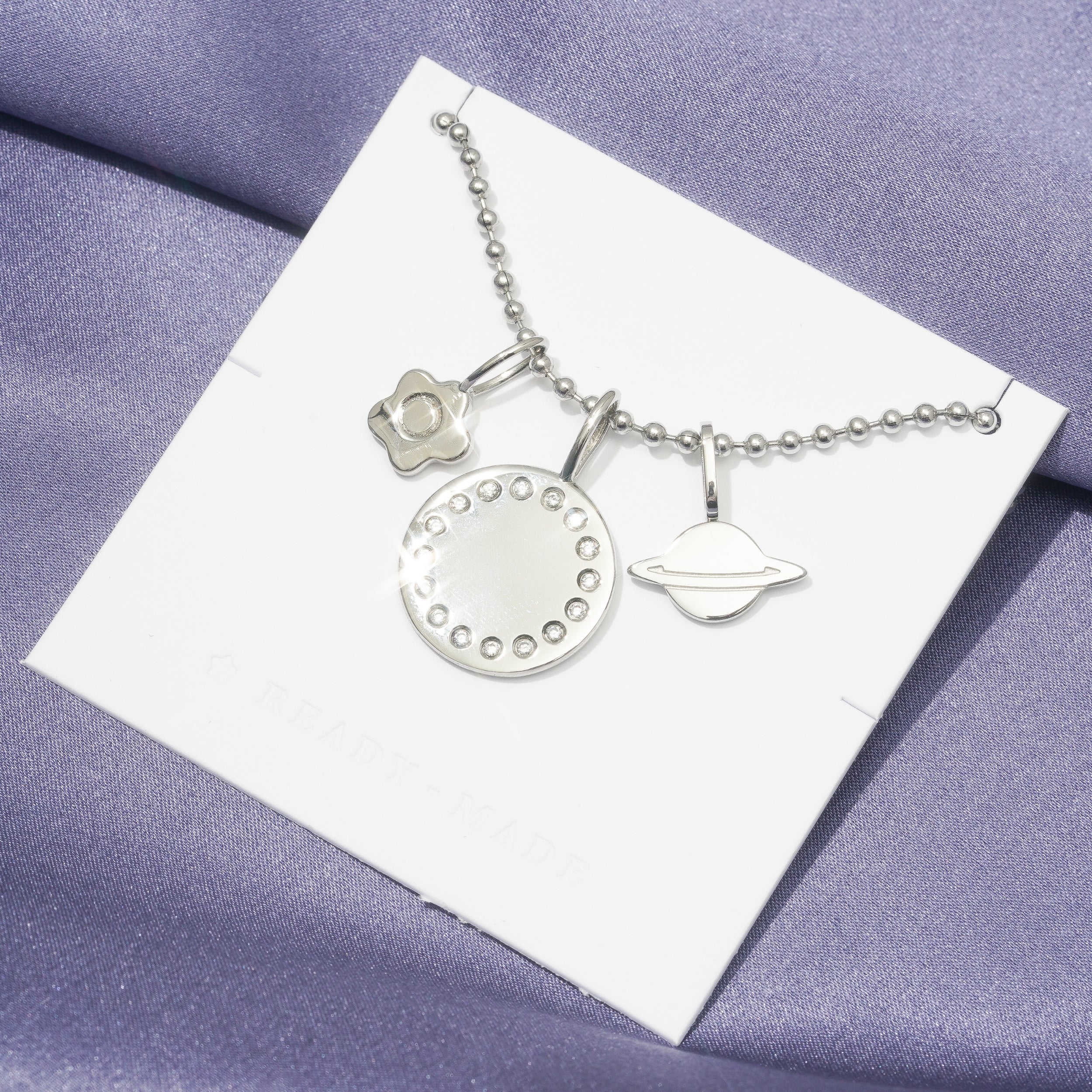 Flower Puffy Pendant - (Single) - Image 8