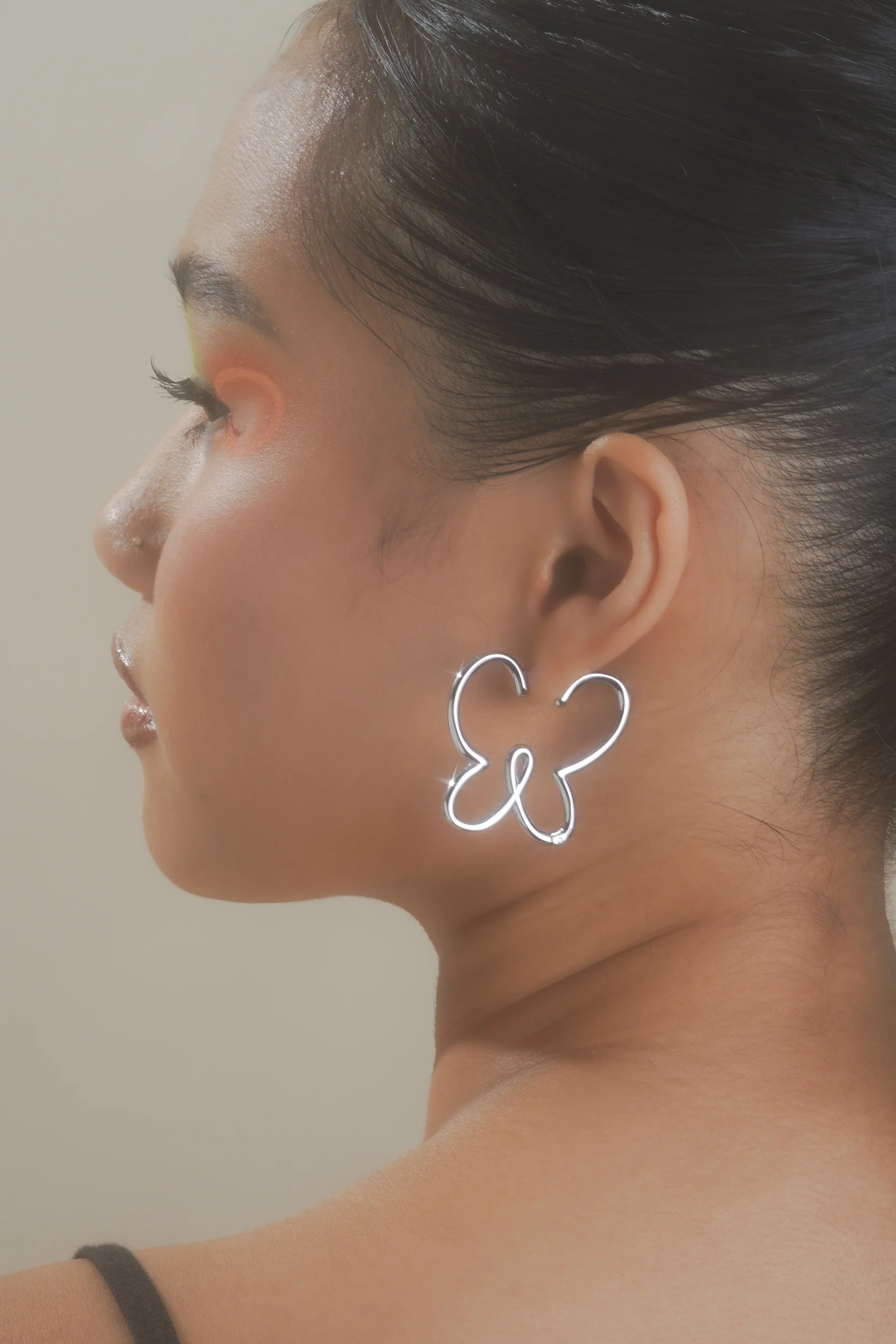 Flowerfly Doodle Hoops (Pair) - Image 10
