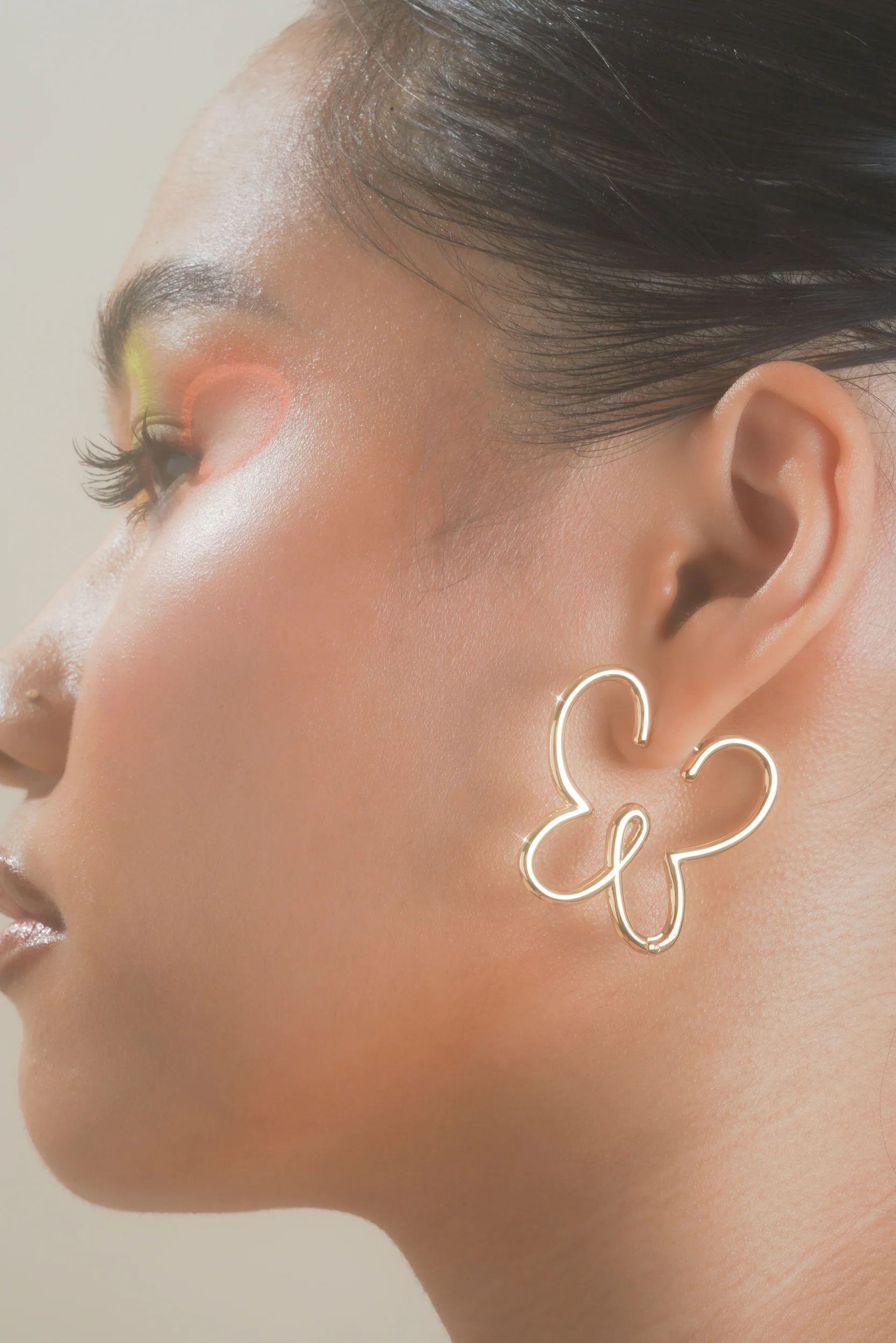 Flowerfly Doodle Hoops (Pair) - Image 7