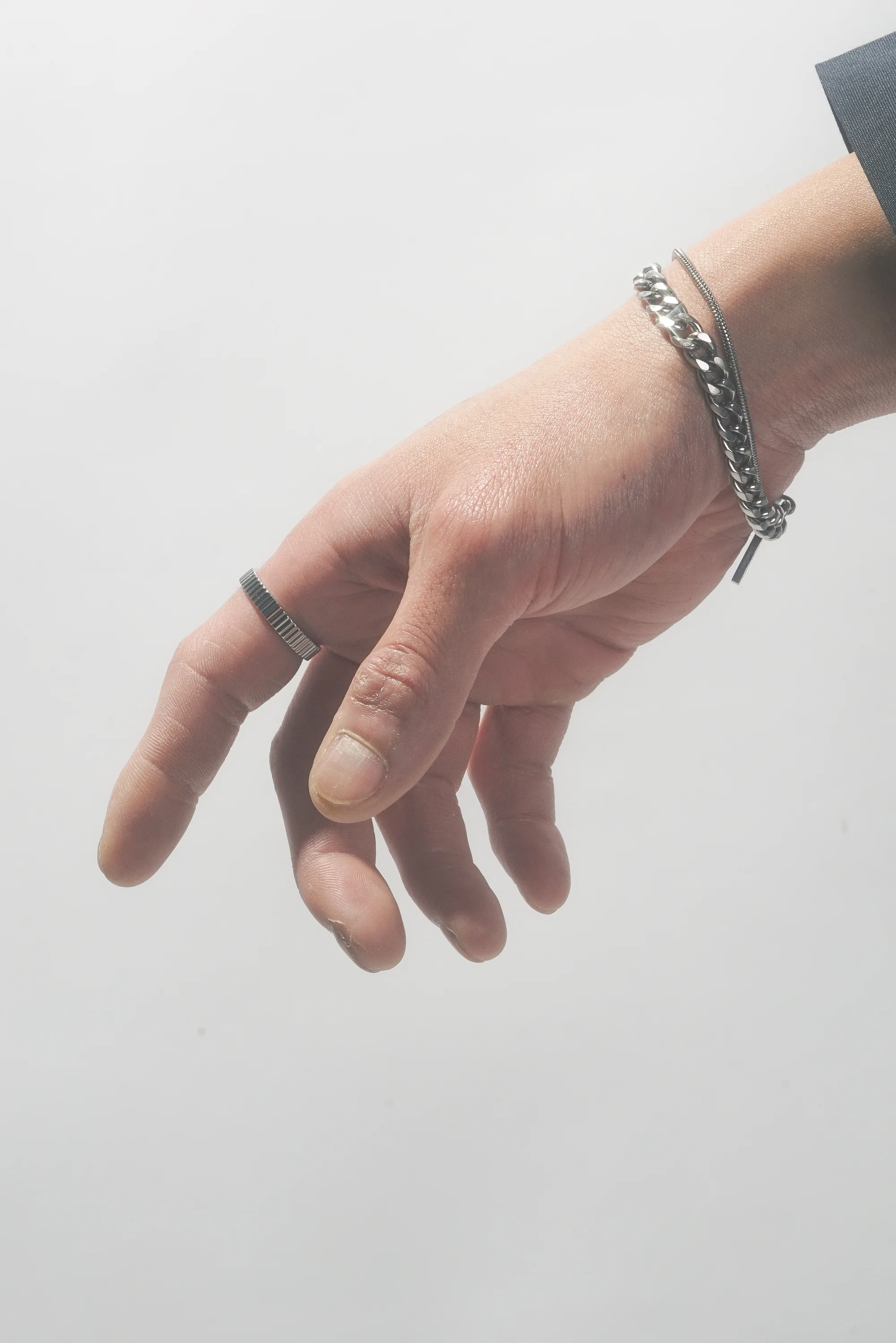 Fluted Band - Hypoallergenic Steel - Image 9