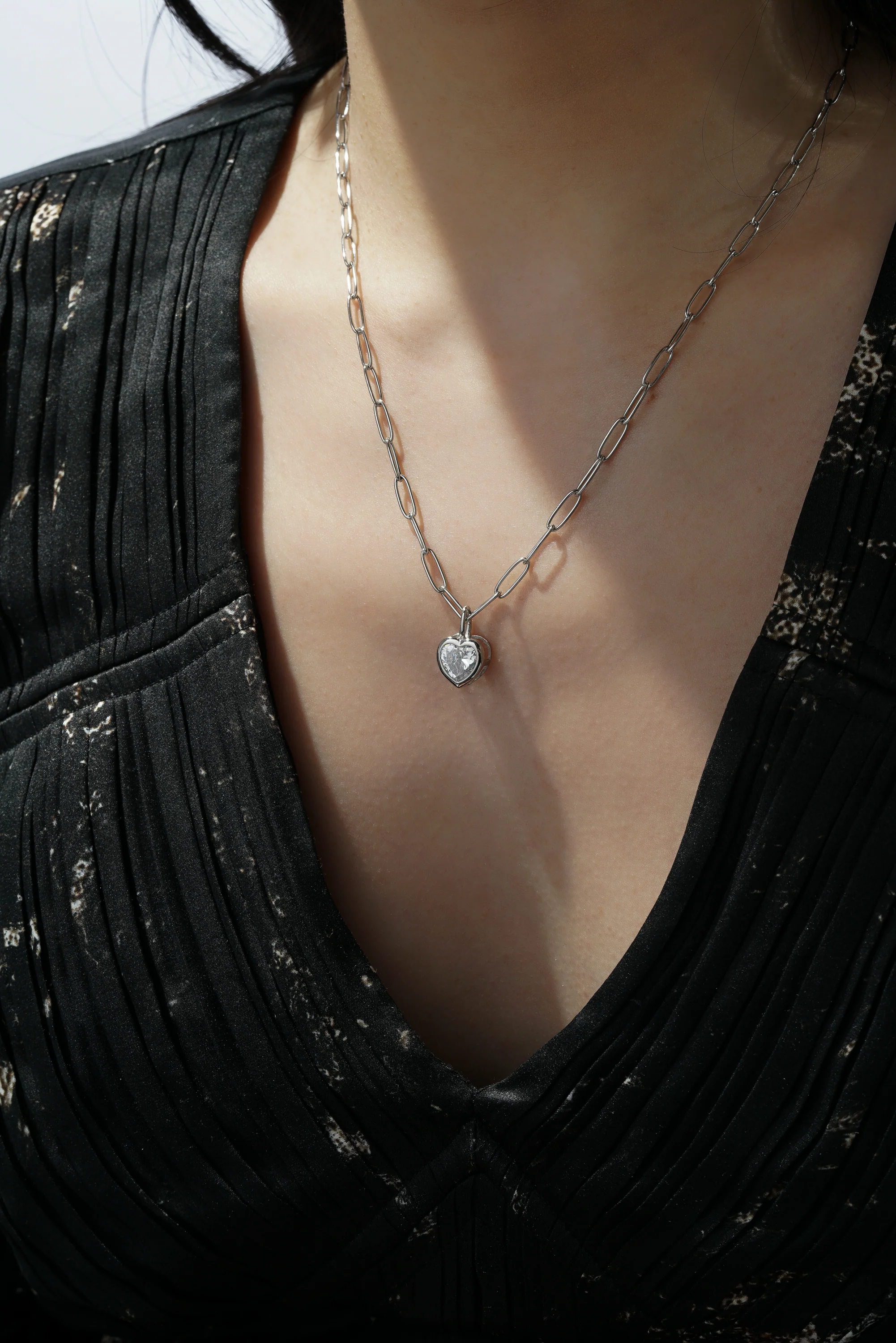 Heart Bezel Pendant - (Single) - Image 10