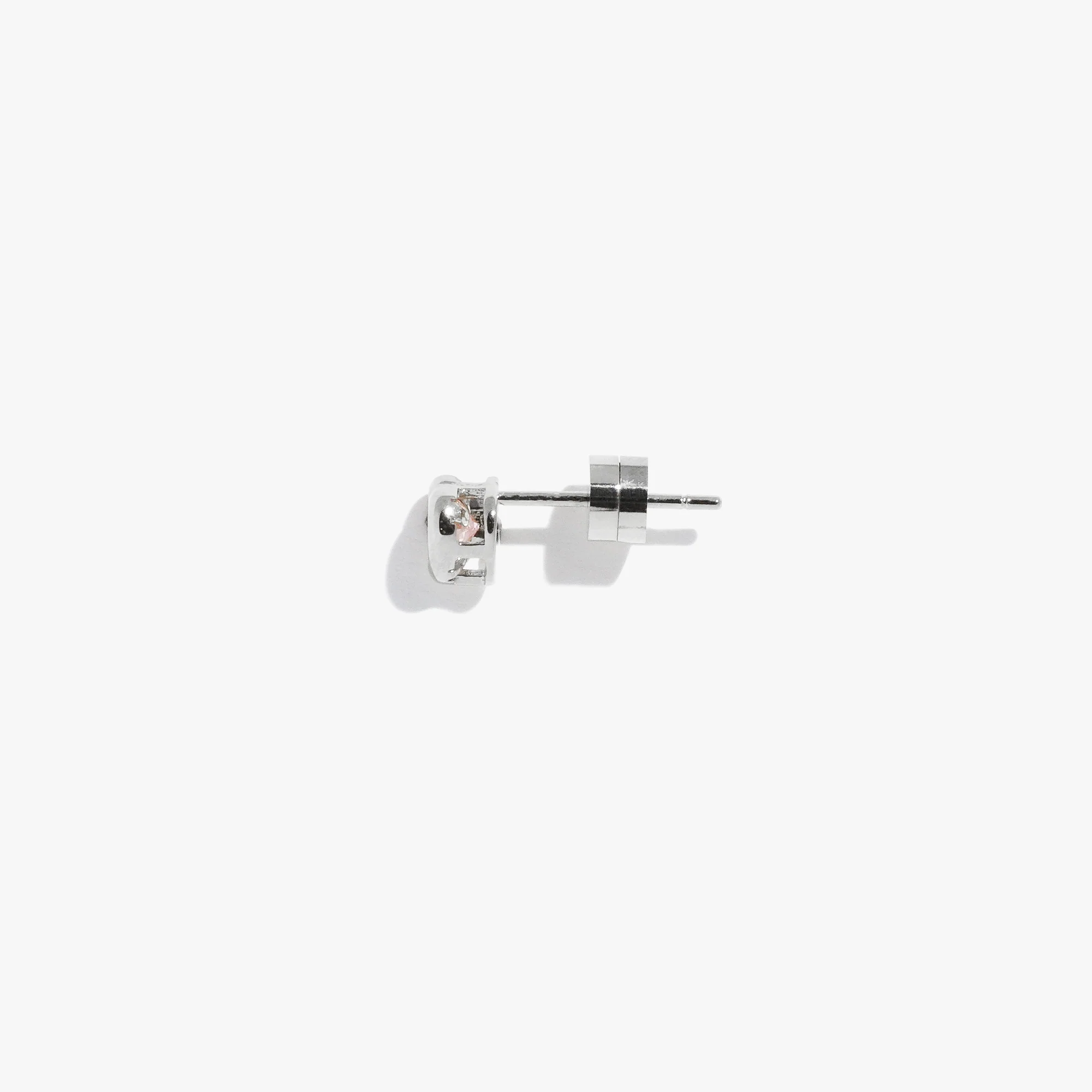 Heart Bezel Stud (Single) - Image 4