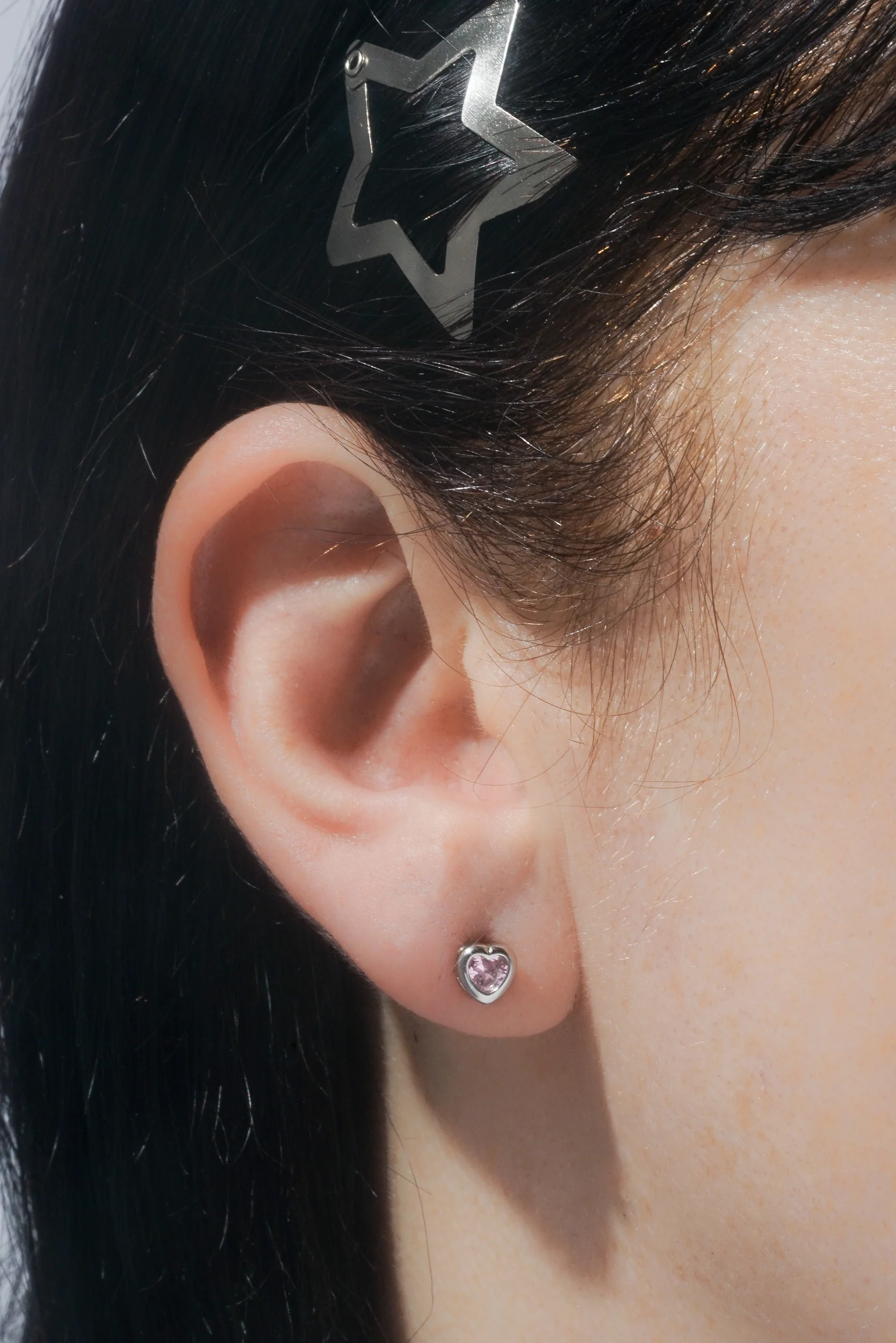 Heart Bezel Stud (Single) - Image 5