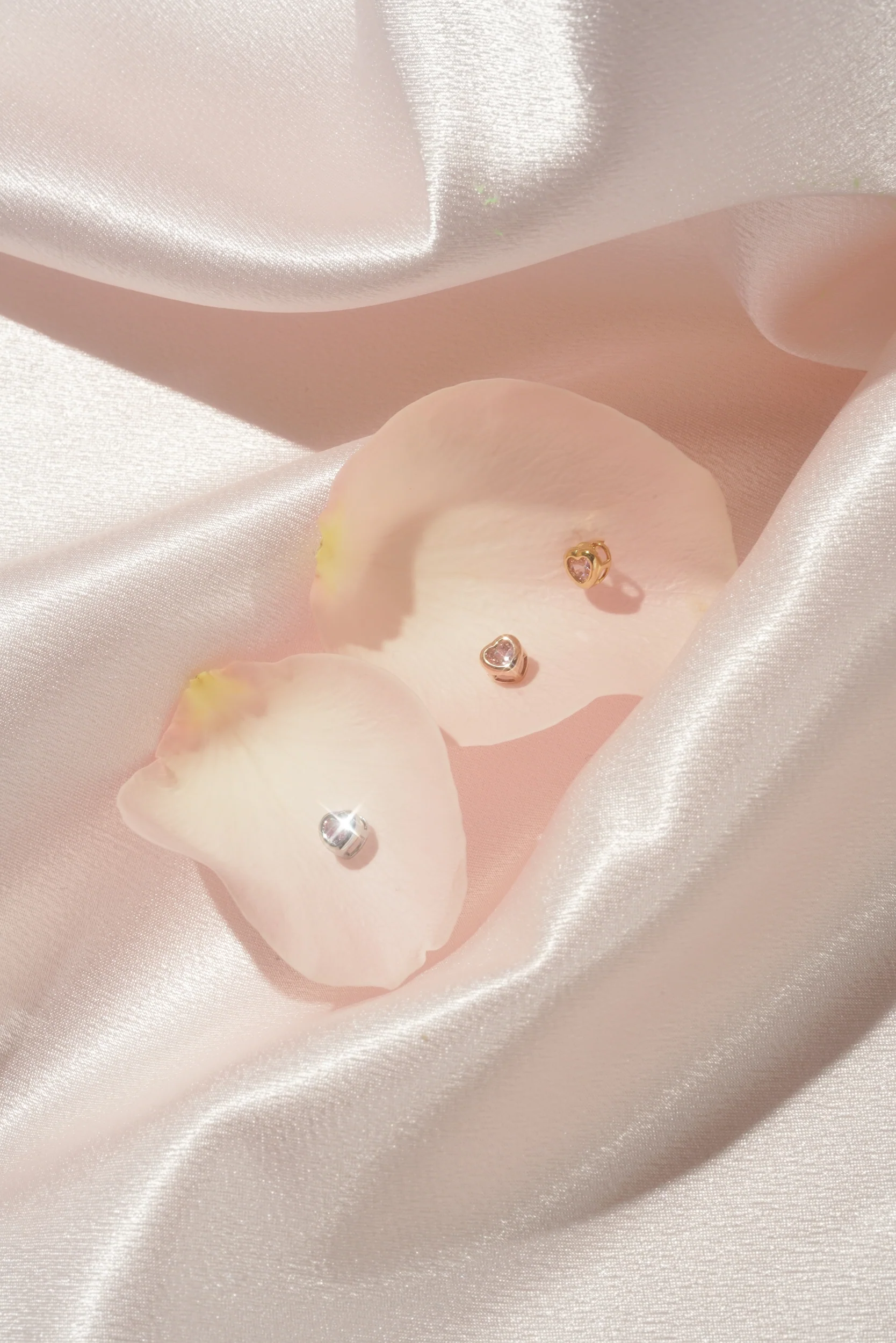 Heart Bezel Stud (Single) - Image 7