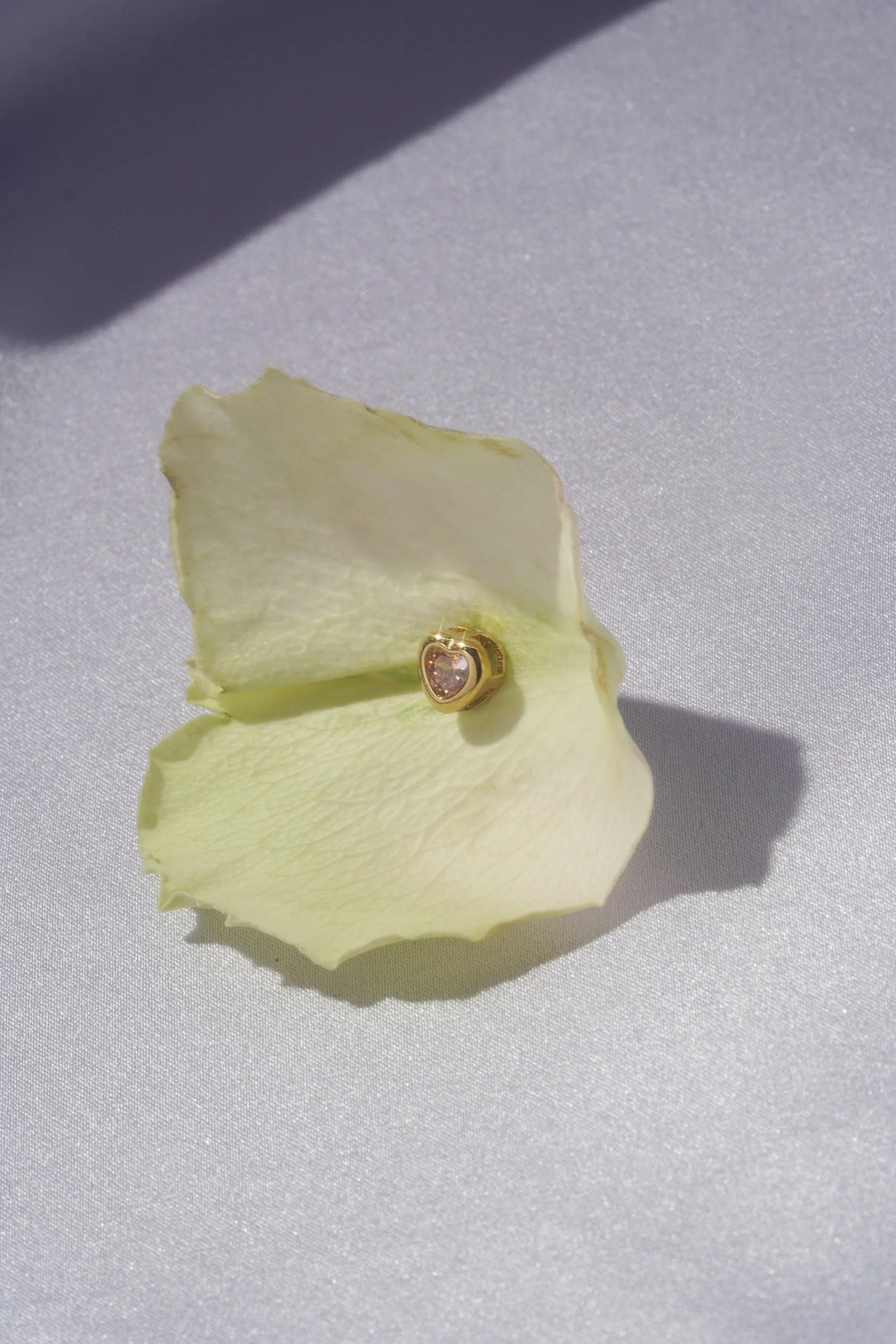 Heart Bezel Studs (Pair) - Image 8