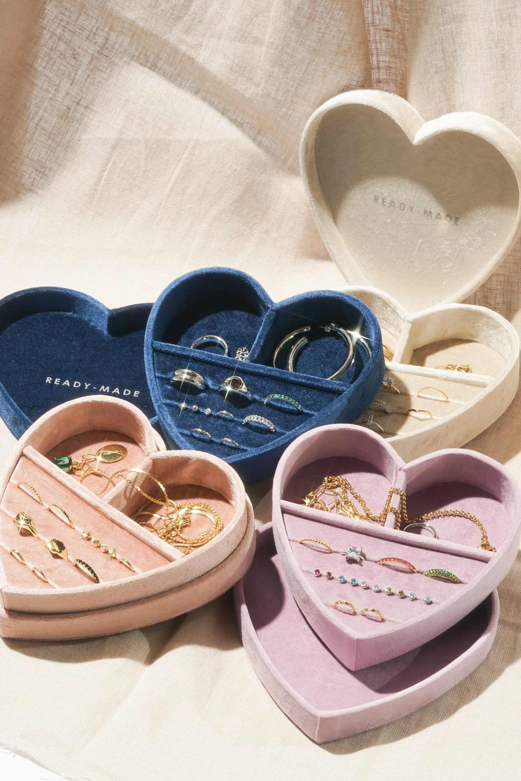 Heart Jewelry Box With Lid - Taro - Image 10