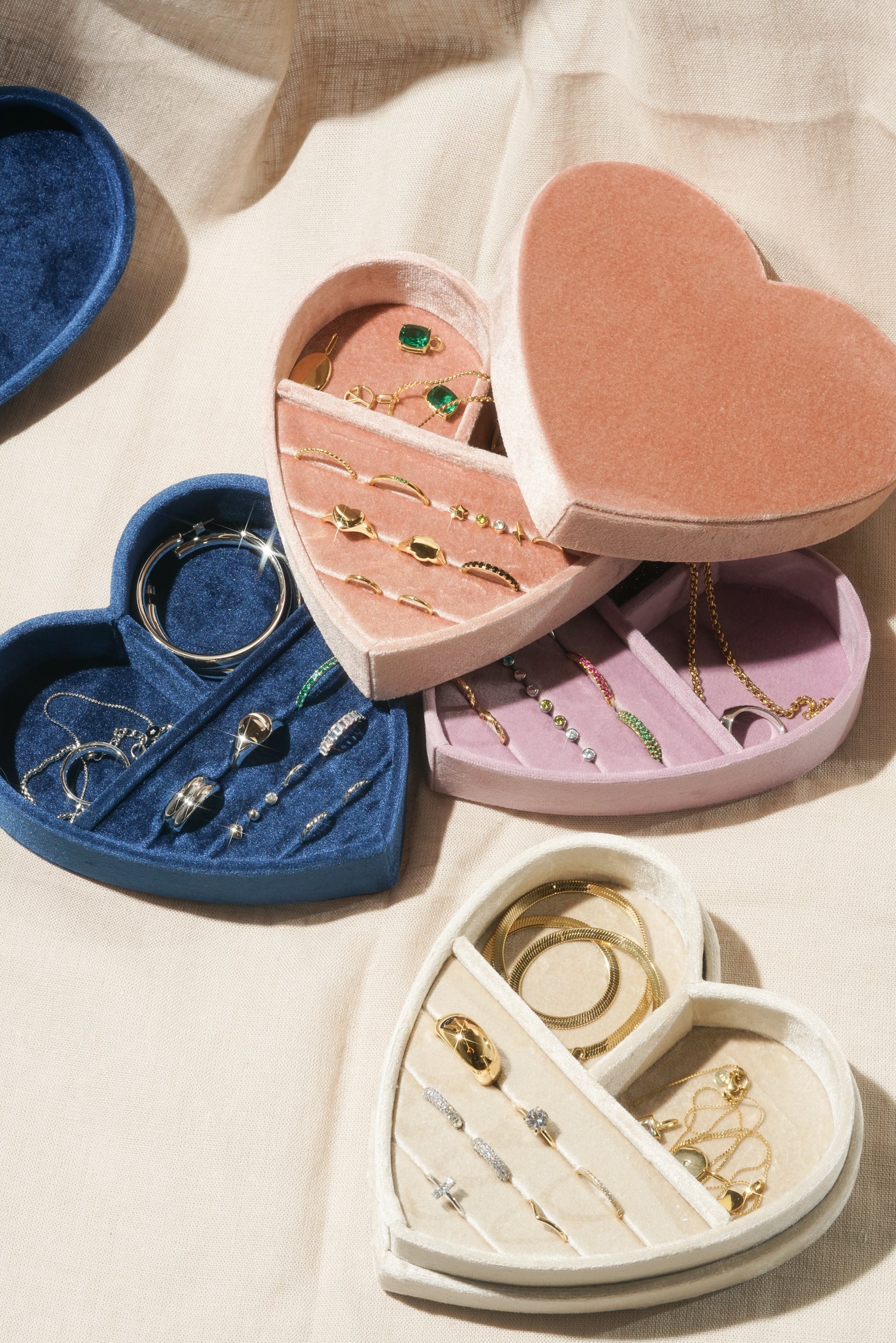 Heart Jewelry Box With Lid - Taro - Image 6