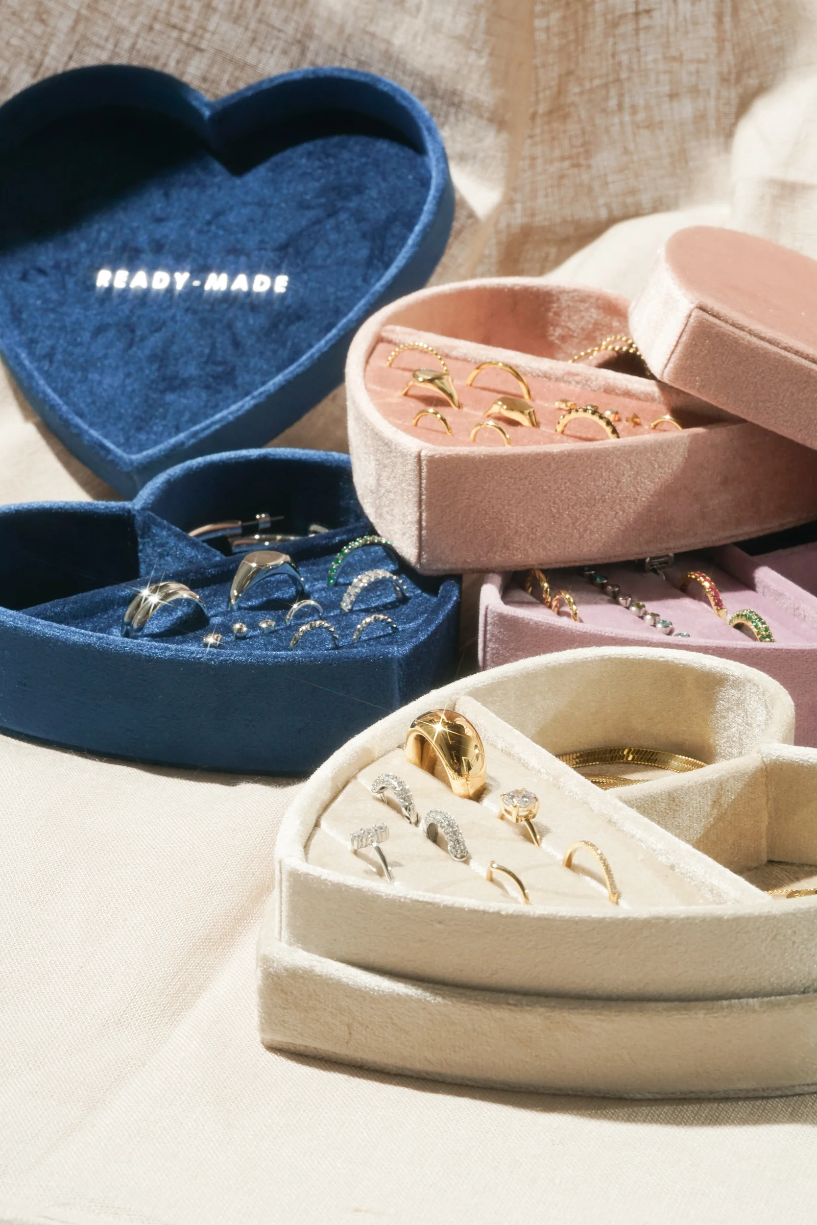 Heart Jewelry Box With Lid - Taro - Image 7