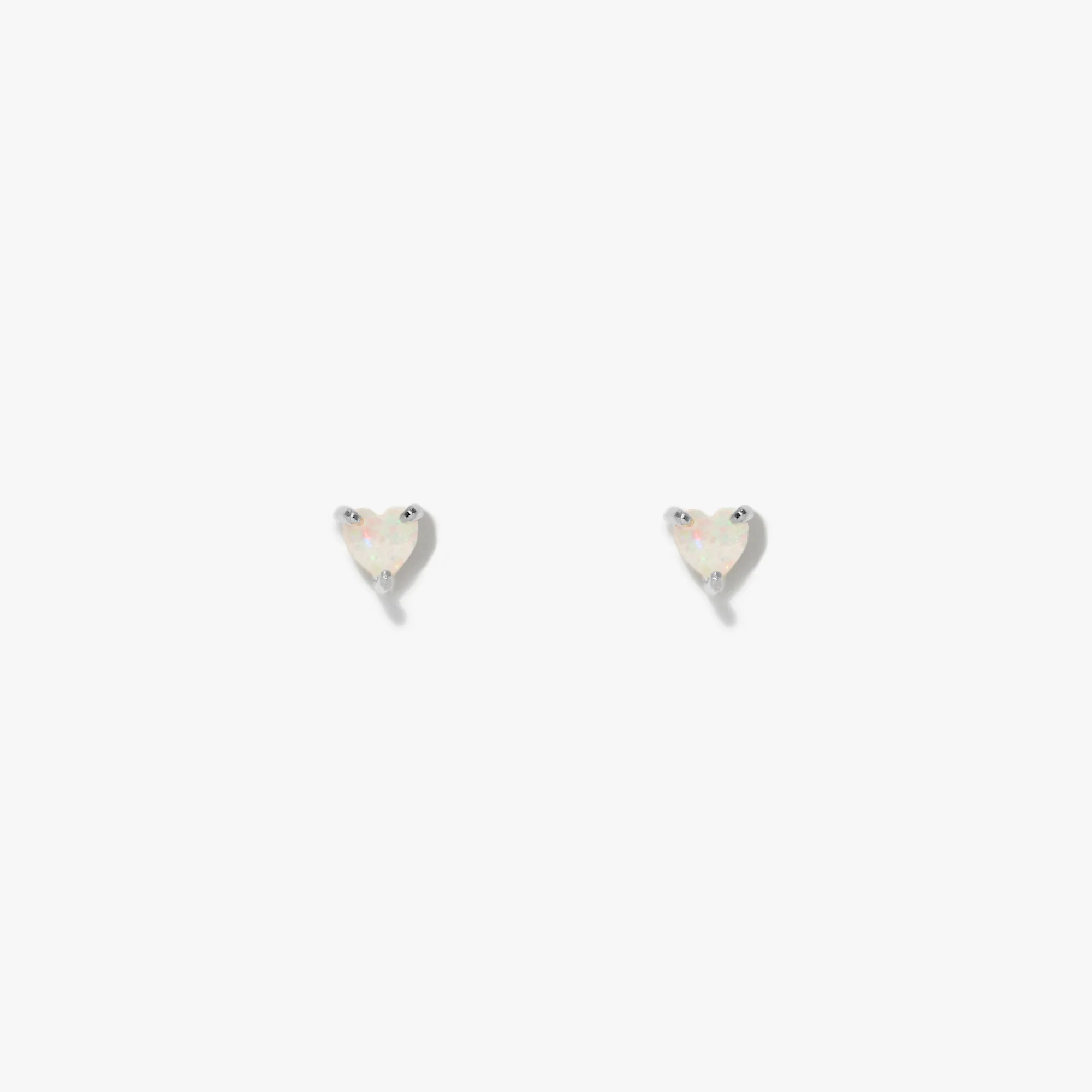 Heart Opal Studs (Pair) - Image 2