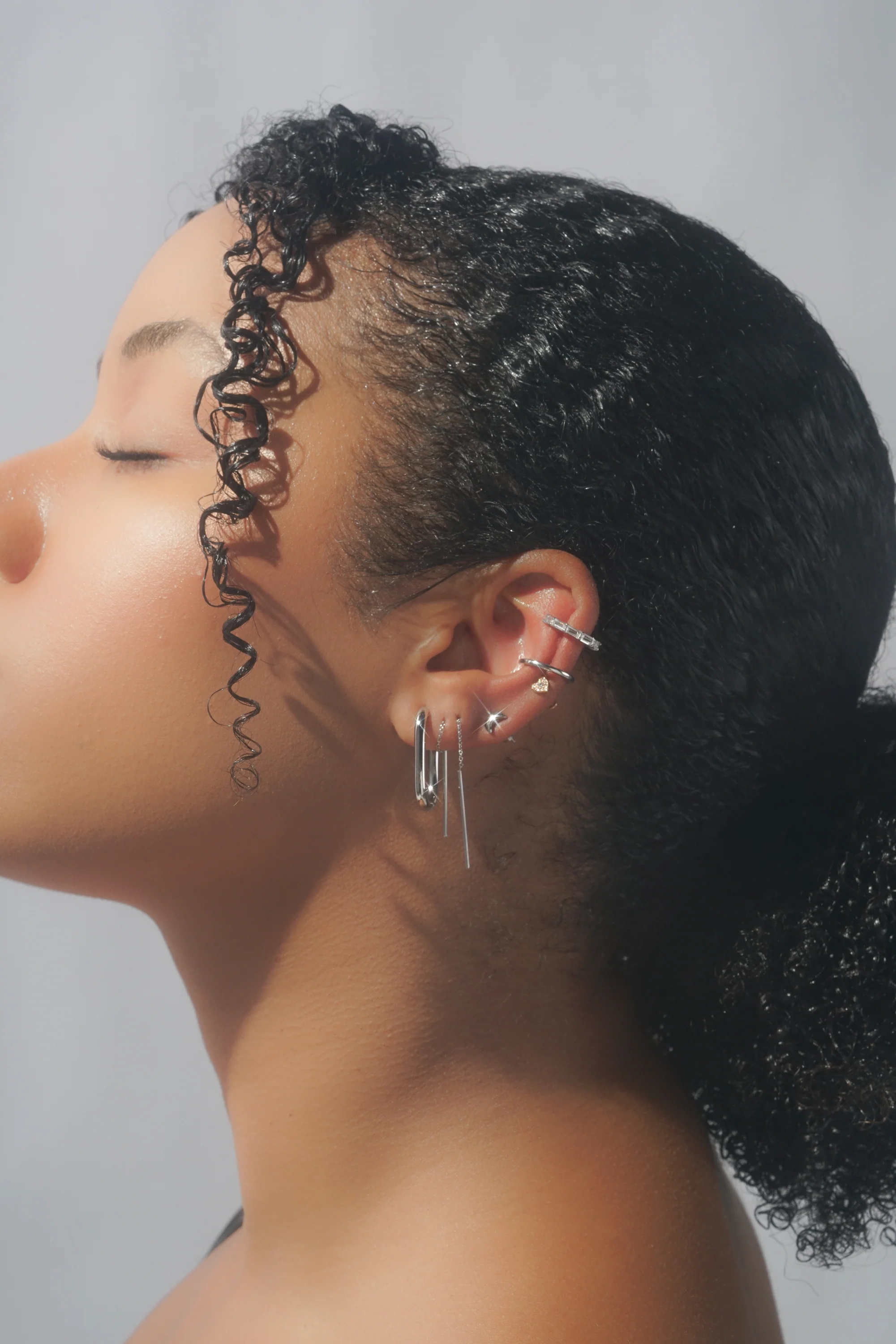 Infinity Big Squoval Hoops (Pair) - Image 9