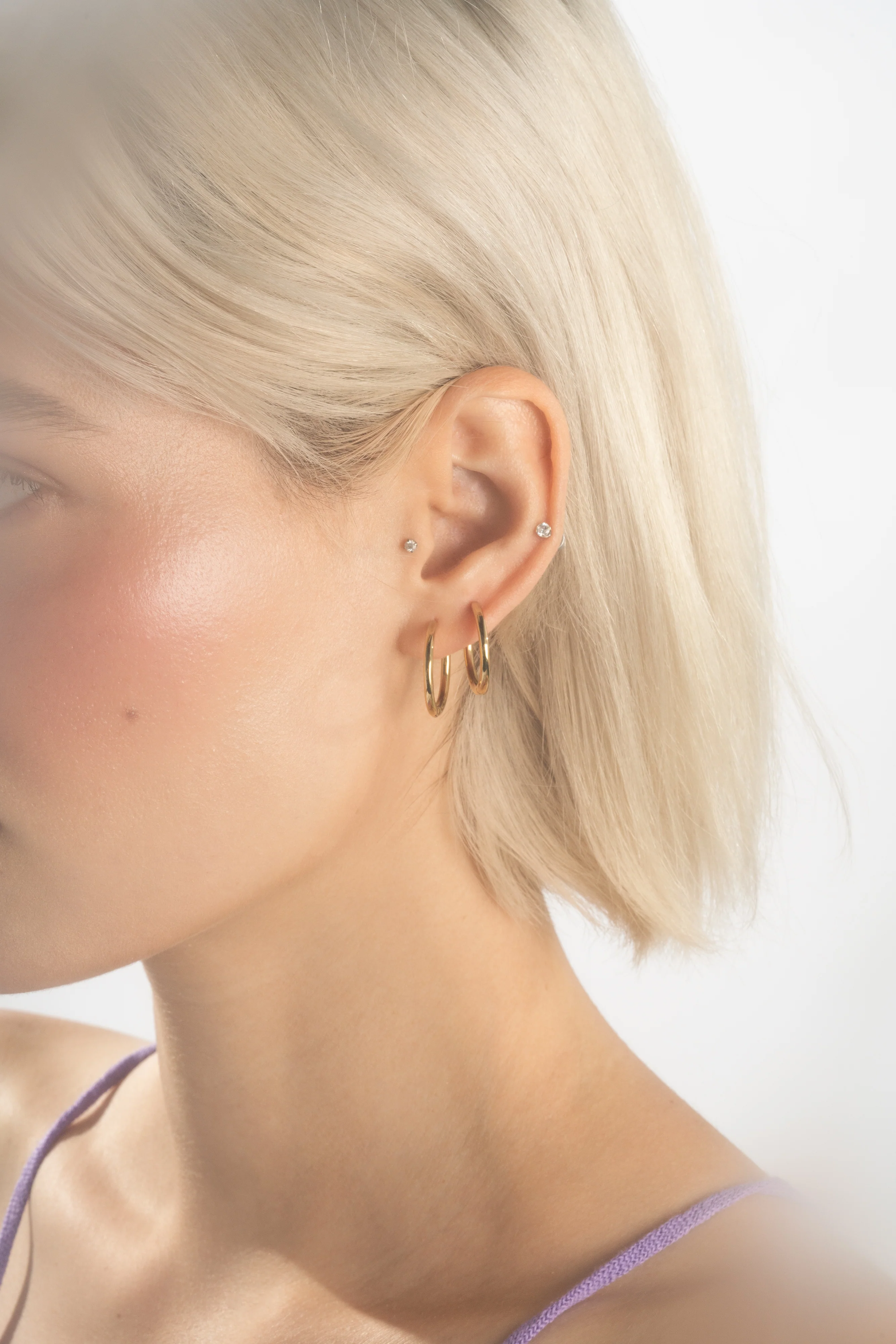 Infinity Loop Hoops (Pair) - Image 4
