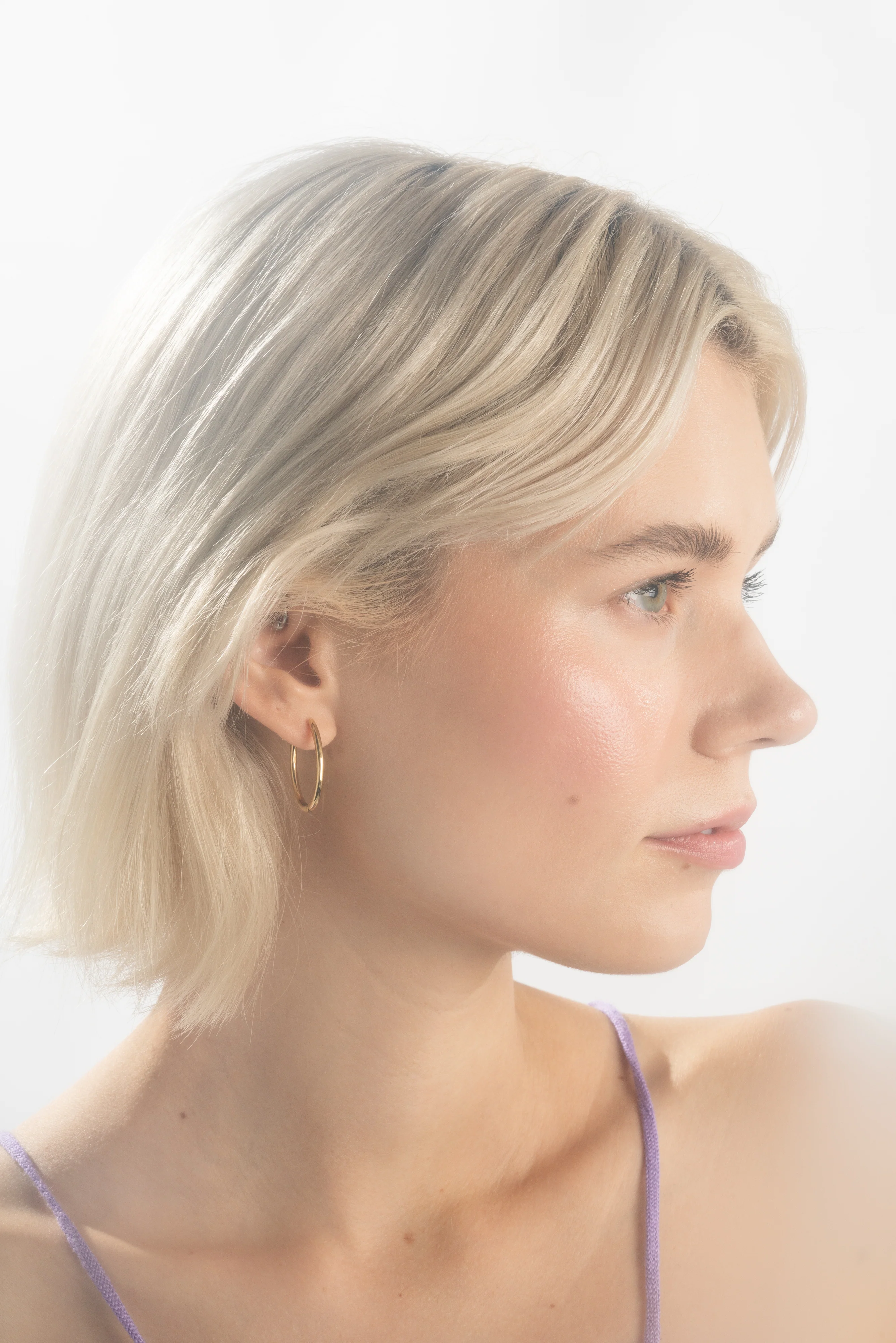 Infinity Oval Hoops (Pair) - Image 4