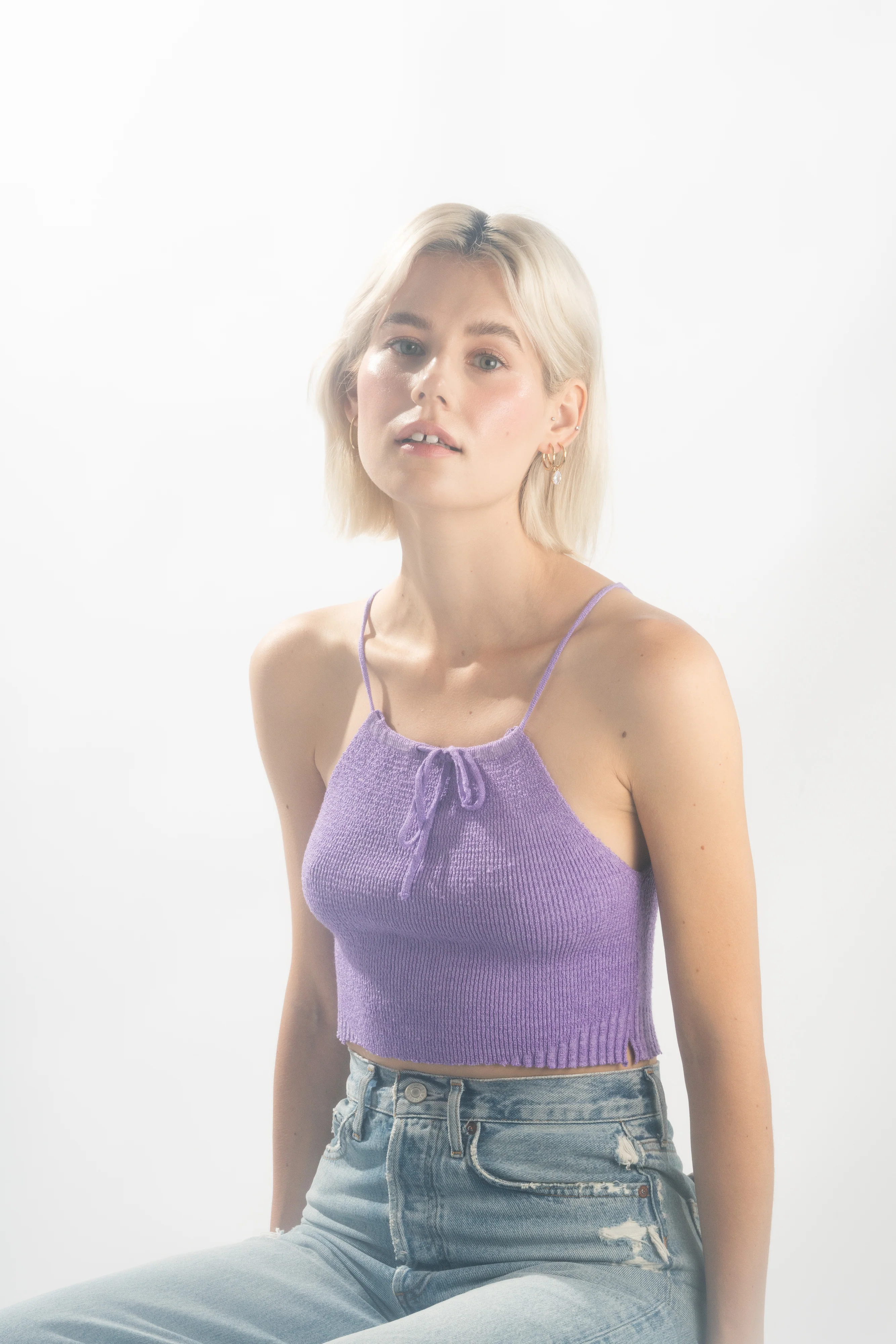 Infinity Oval Hoops (Pair) - Image 5