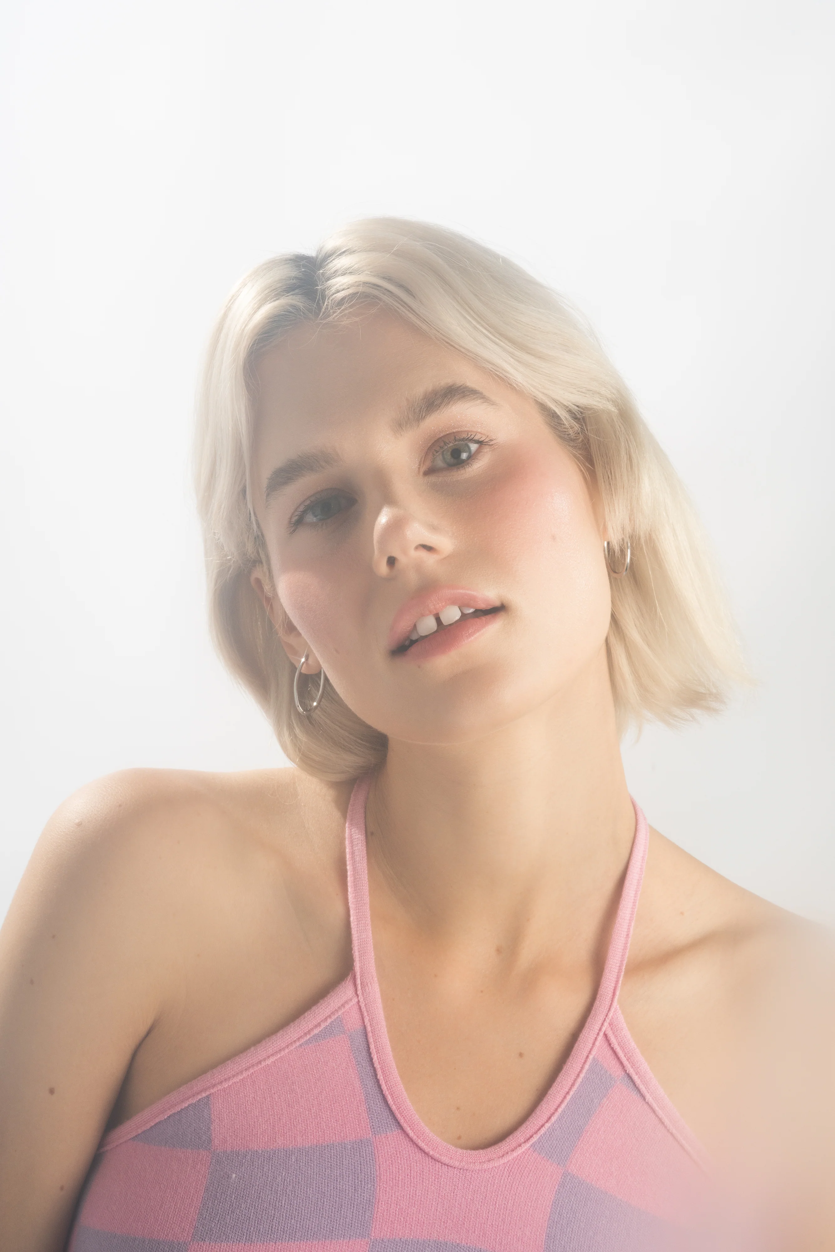 Infinity Oval Hoops (Pair) - Image 7