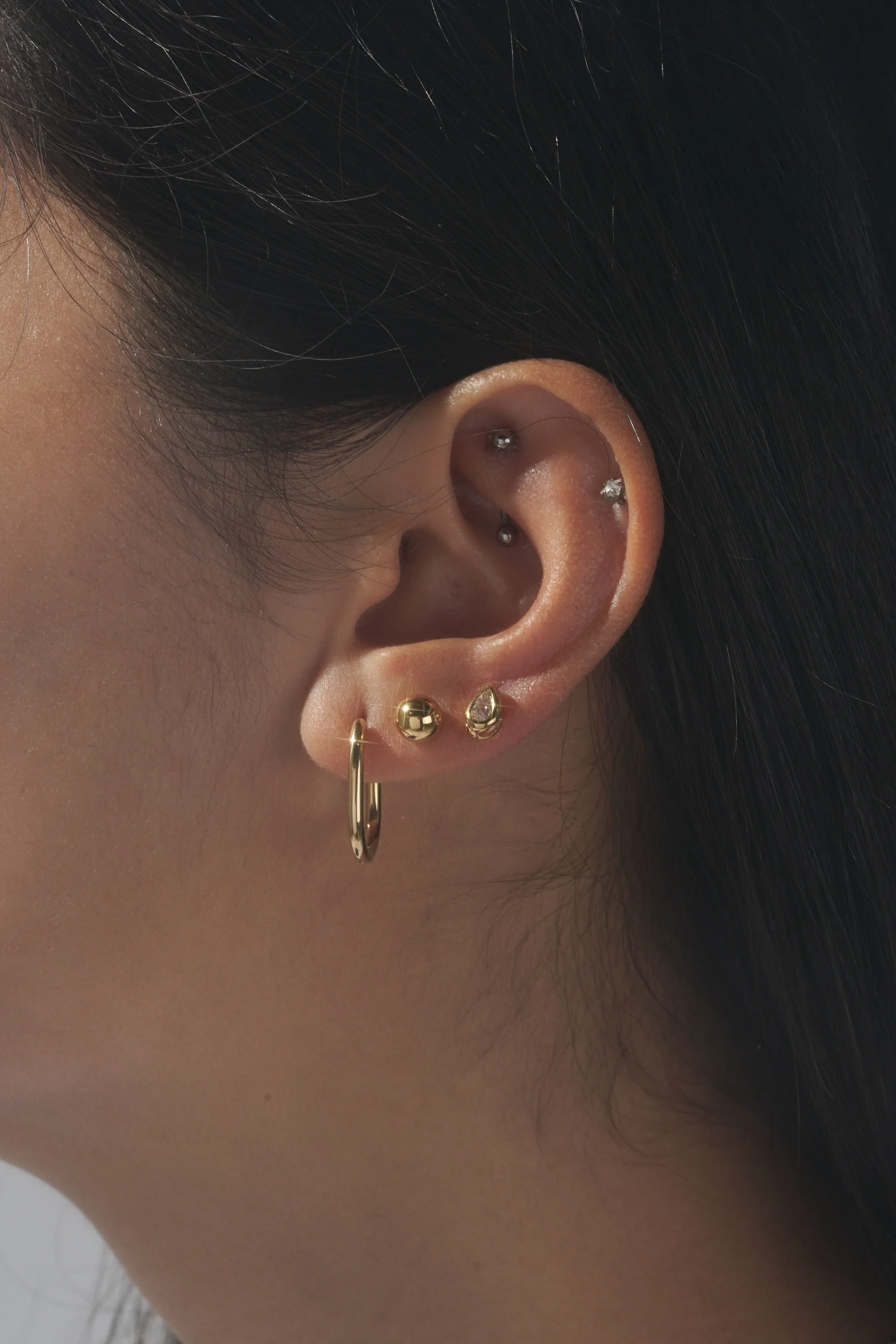 Infinity Petal Hoops (Pair) - Image 12