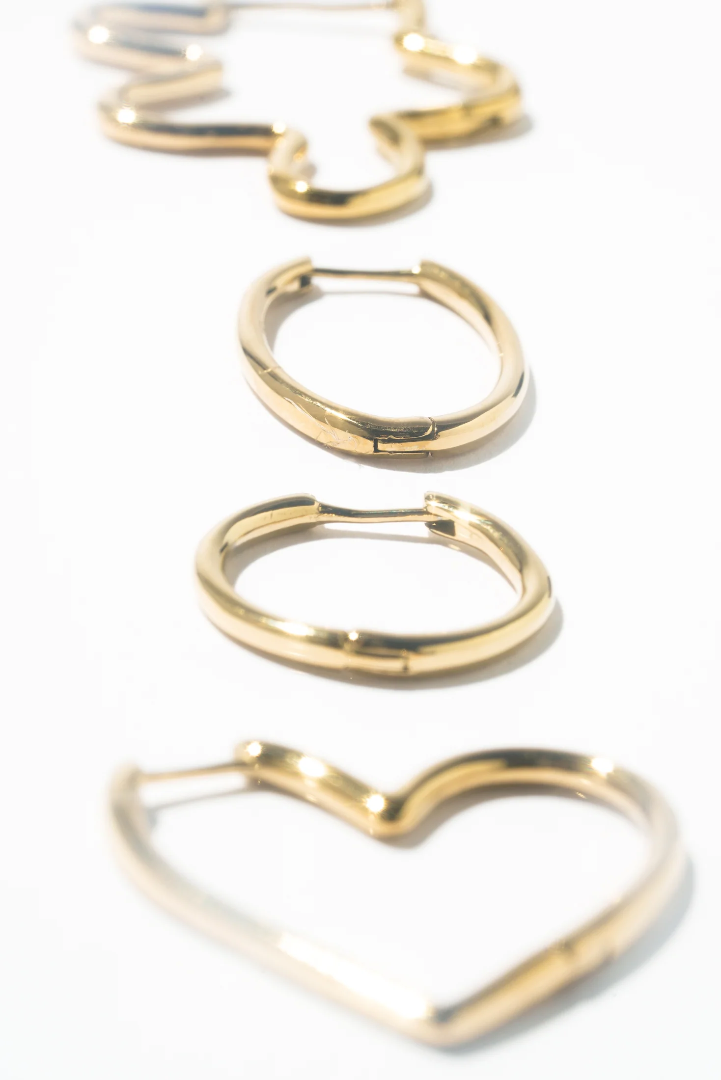 Infinity Squiggle Hoops (Pair) - Image 11