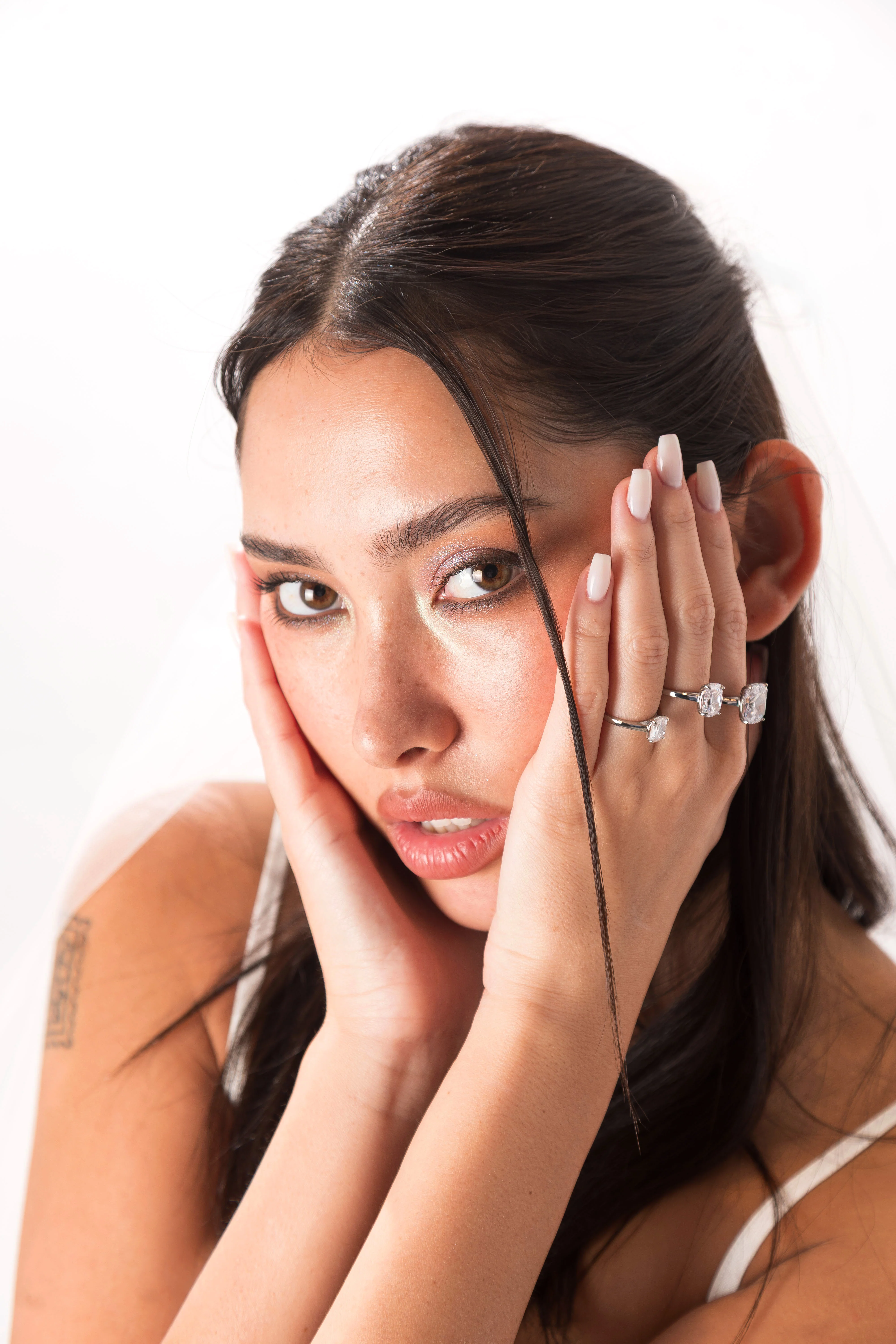 Large Cushion Cut Promise Ring - Image 13