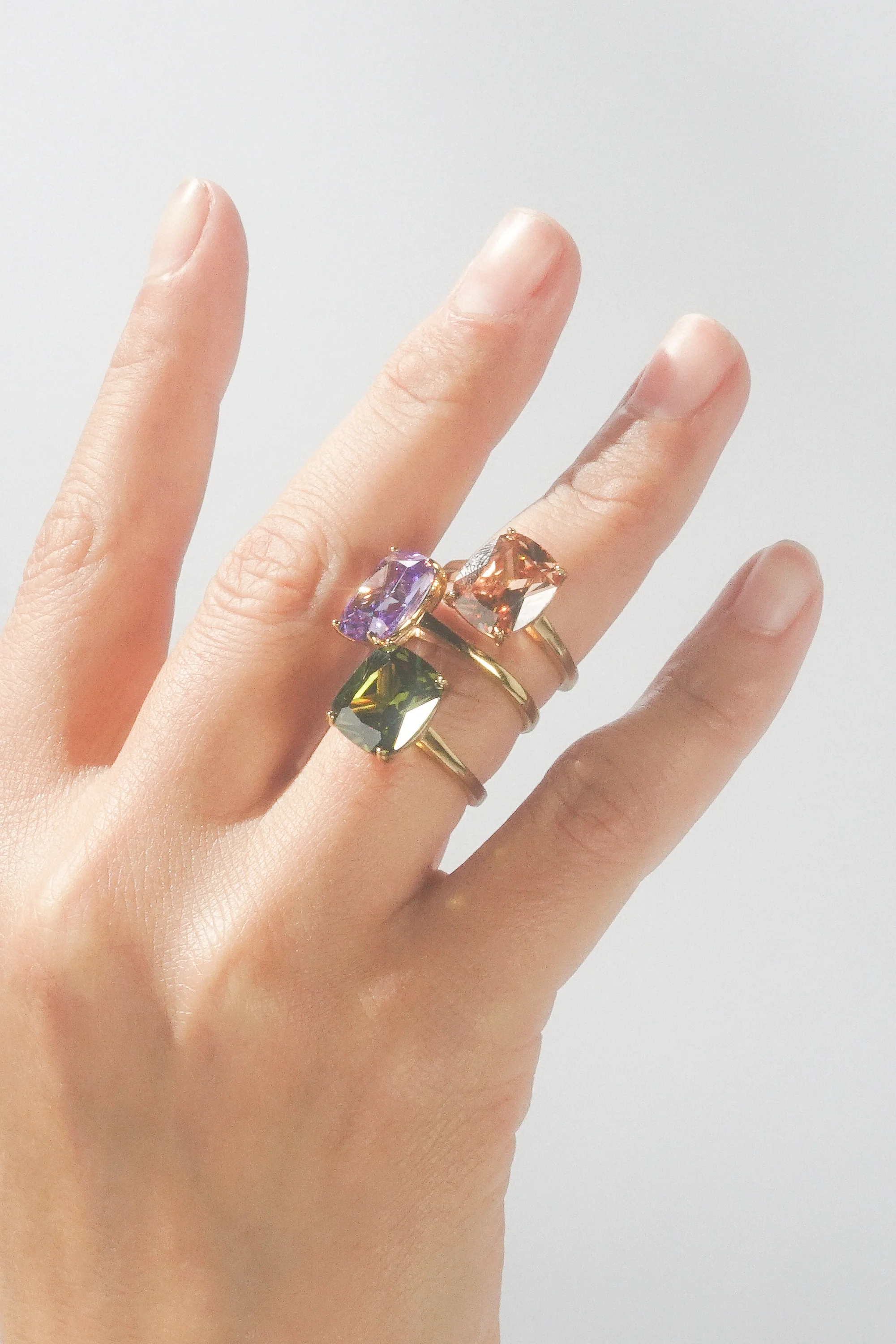 Lavender Haze Cocktail Ring - Image 10