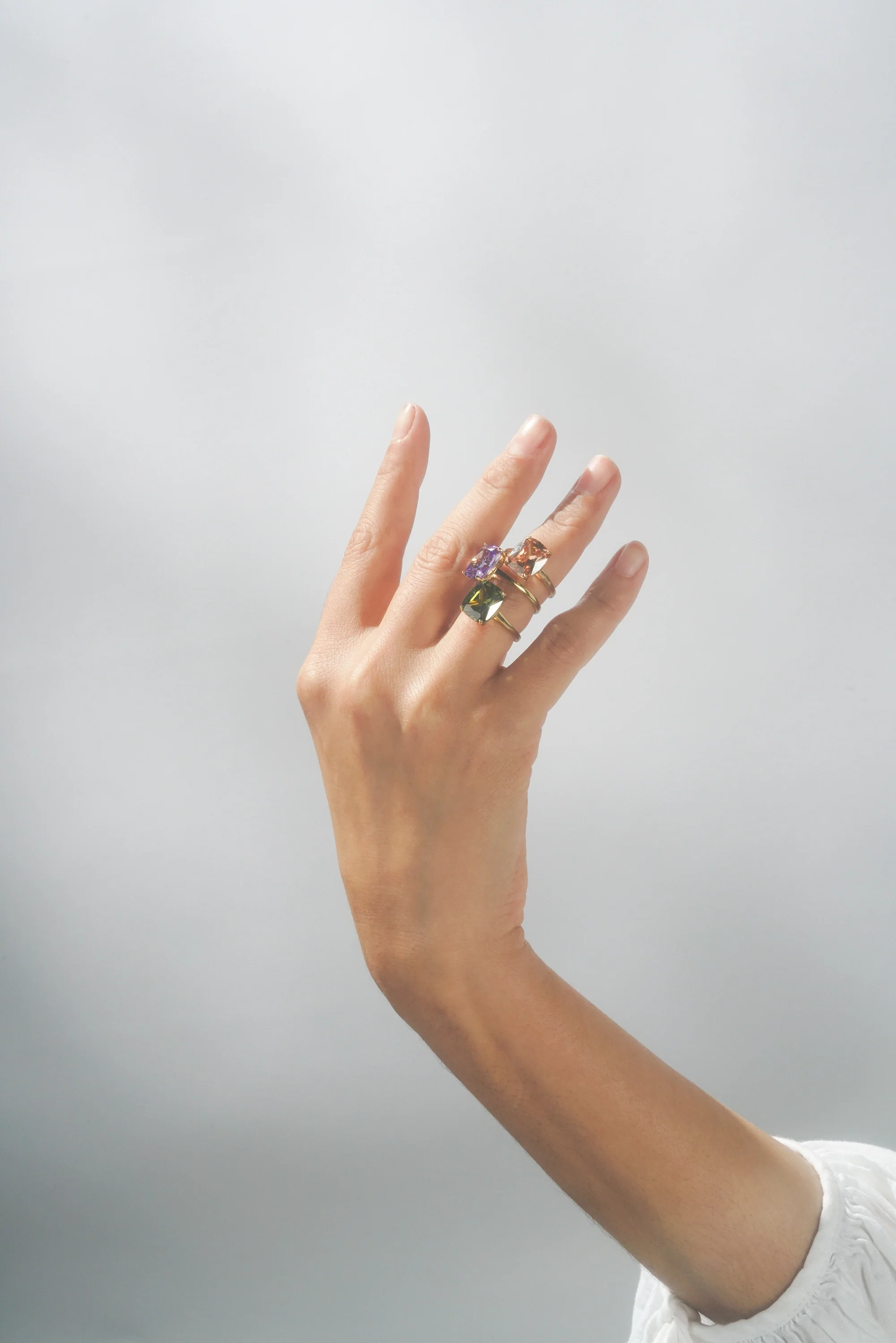 Lavender Haze Cocktail Ring - Image 11