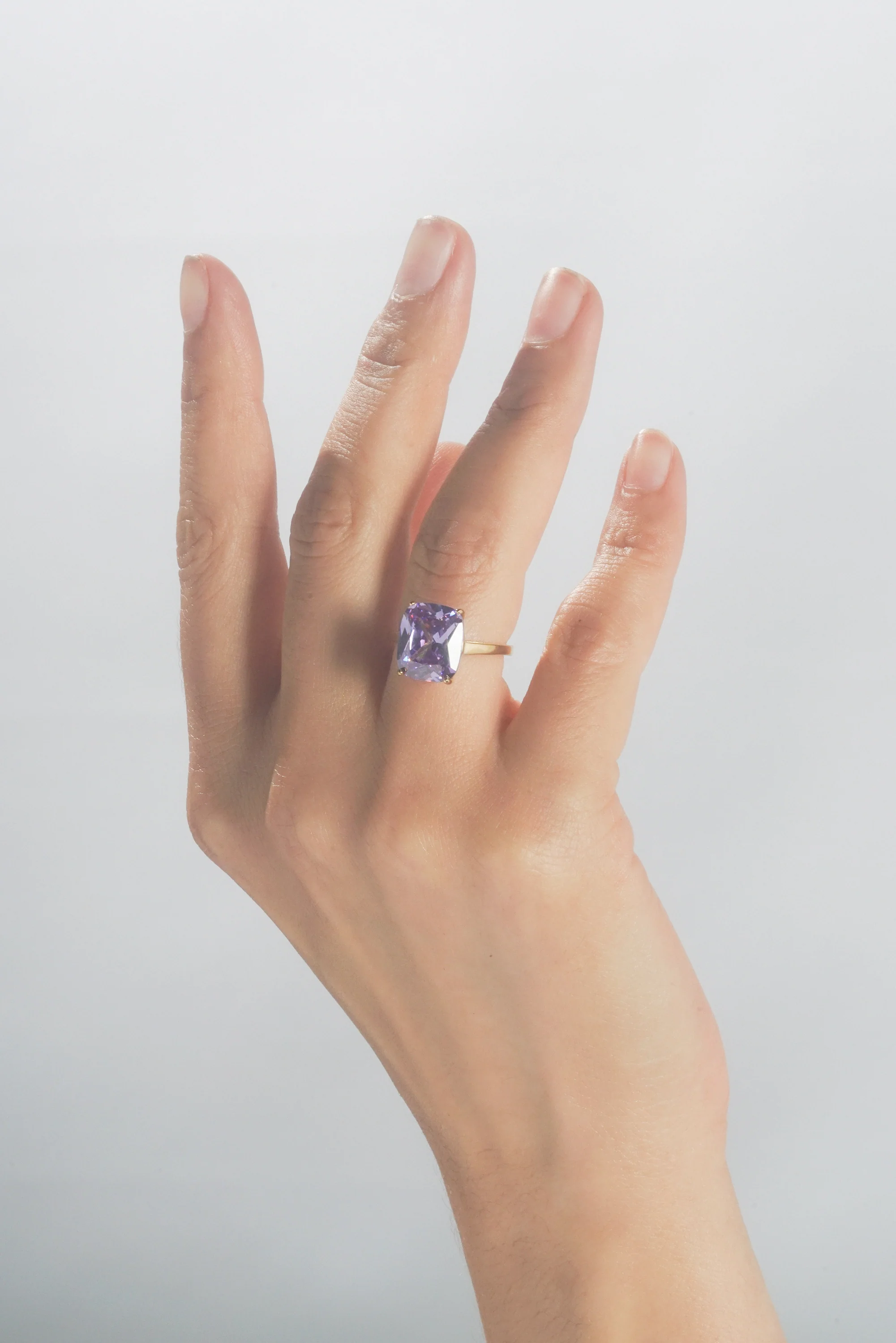 Lavender Haze Cocktail Ring - Image 6