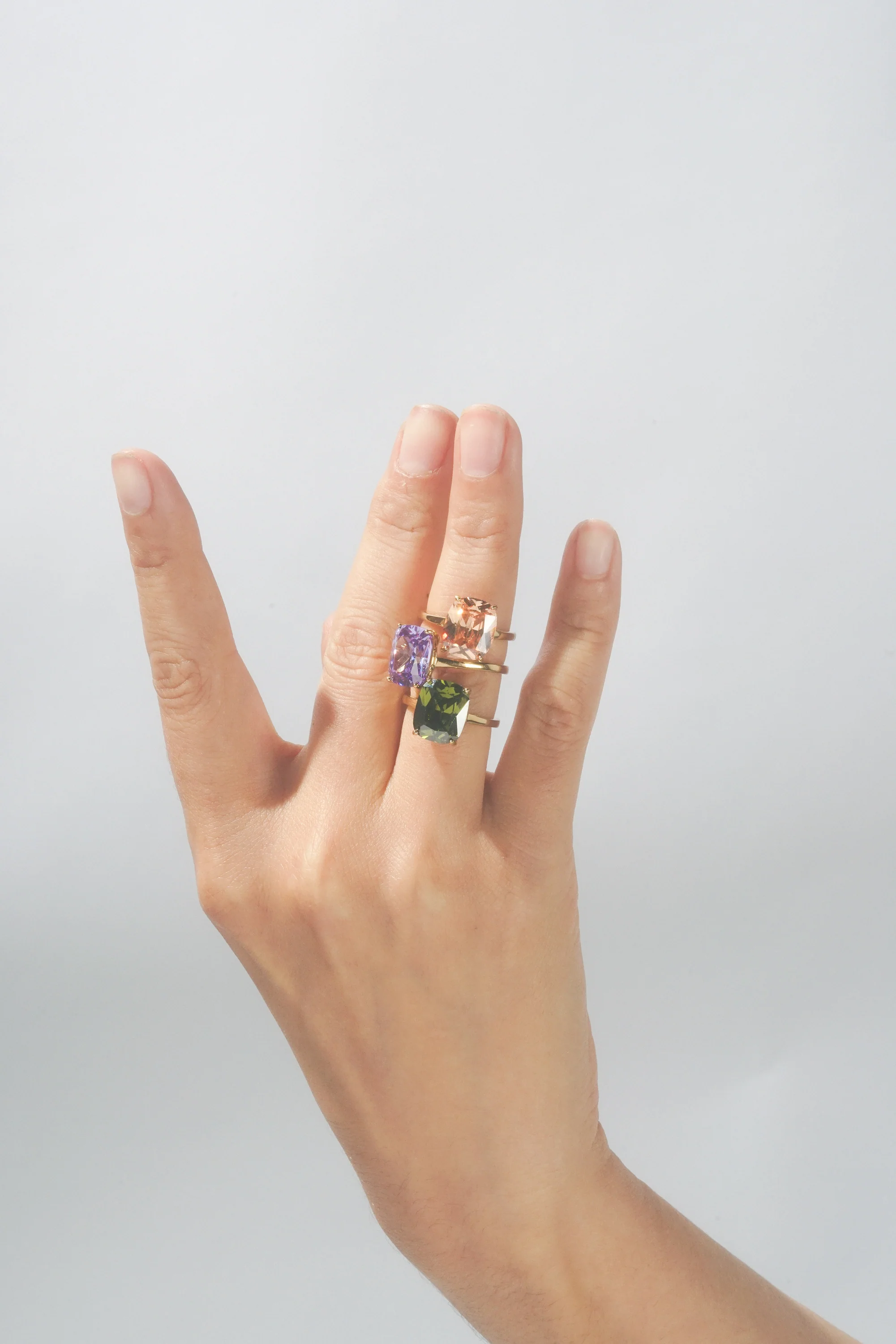 Lavender Haze Cocktail Ring - Image 9