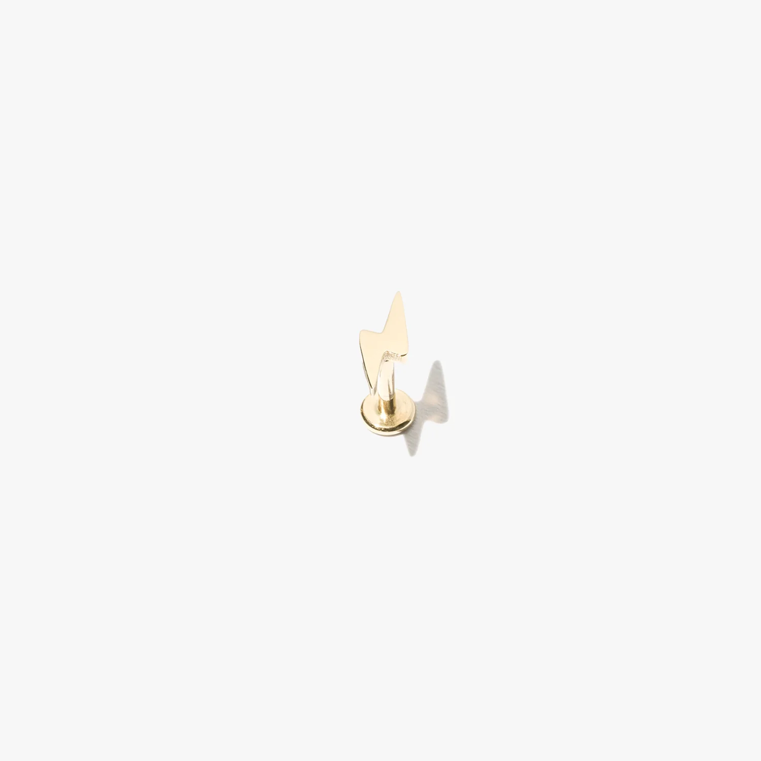 Lightning Threaded Flat Back Stud (Right Single)
