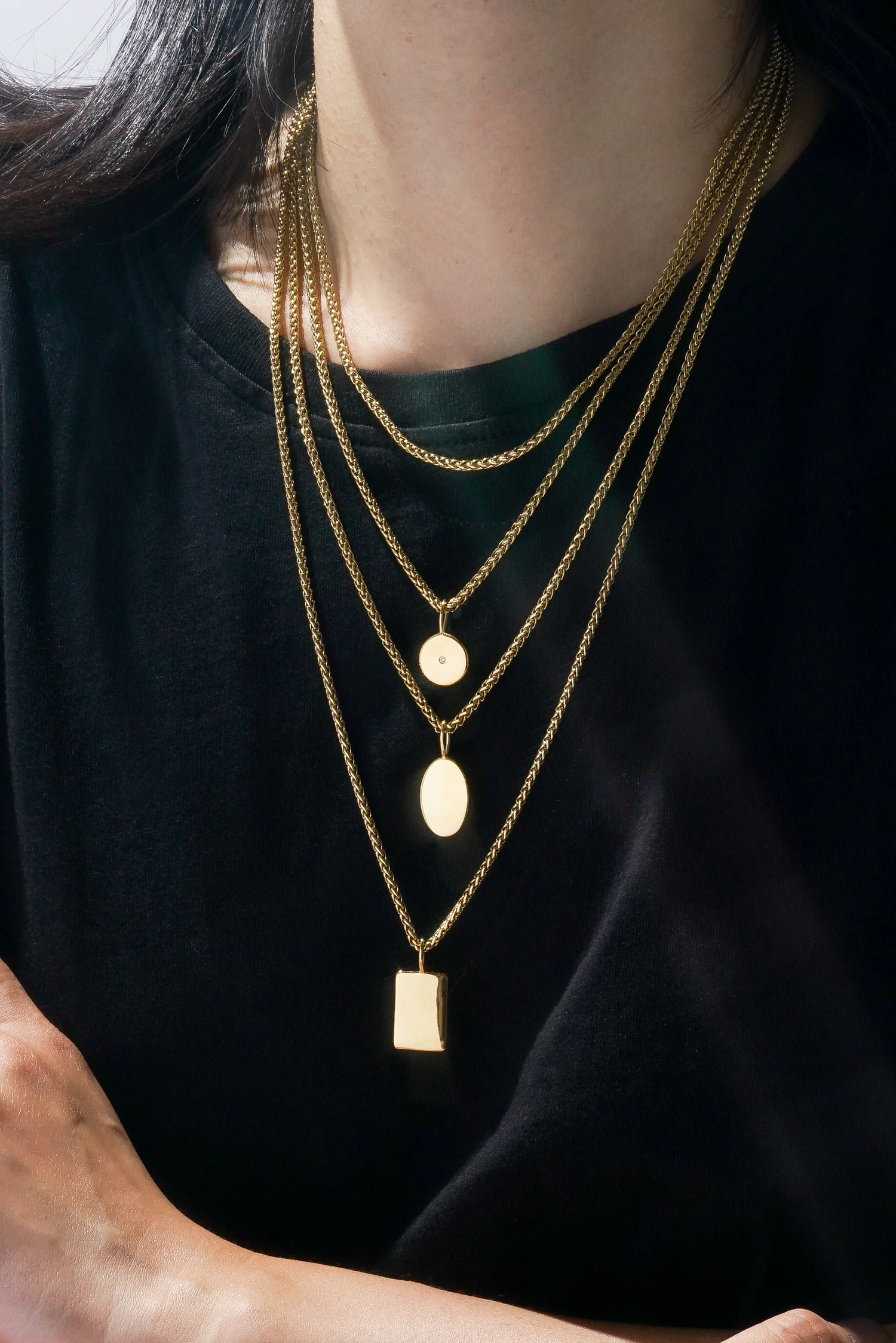 Liquid Circle Dot Pendant - Image 6
