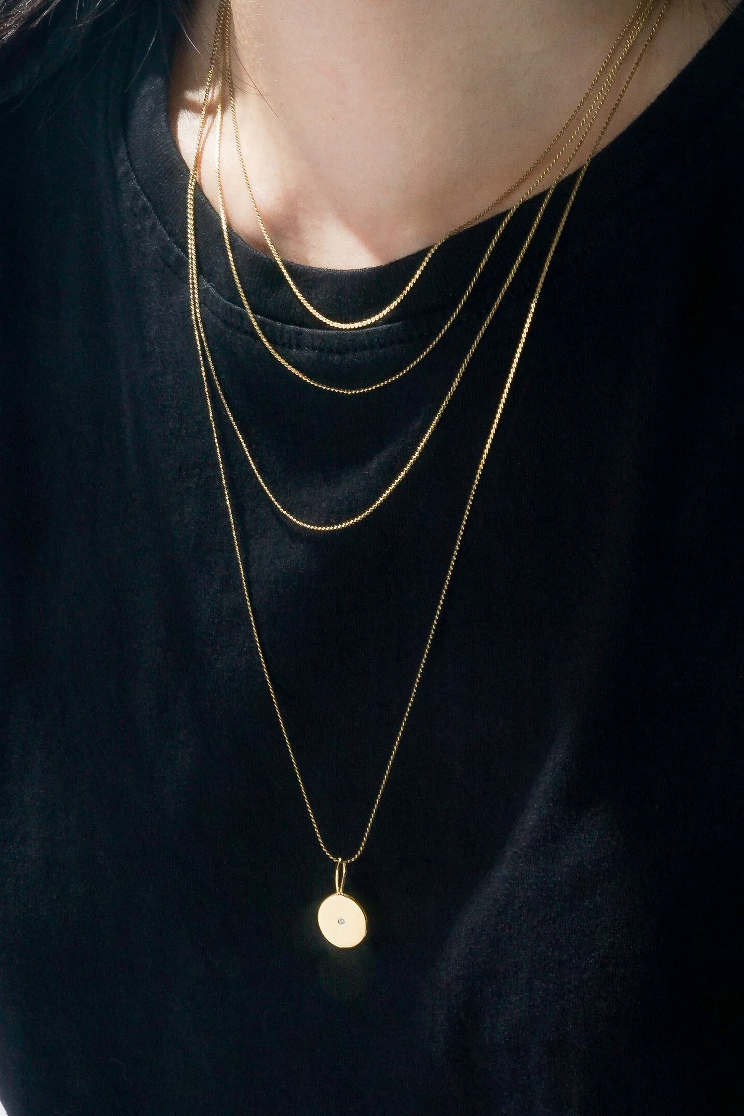 Liquid Circle Dot Pendant - Image 7