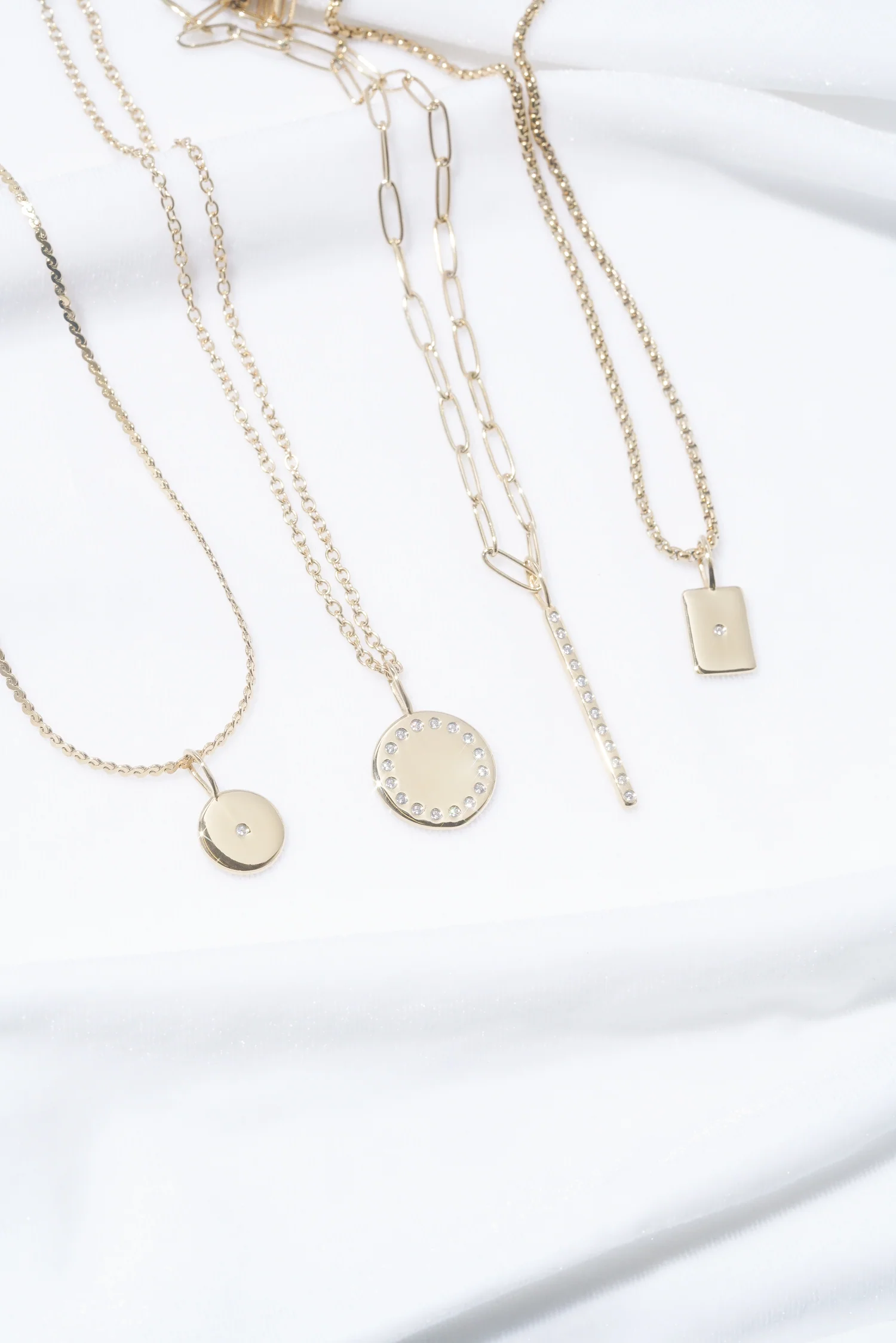 Liquid Rectangle Dot Pendant - Image 7