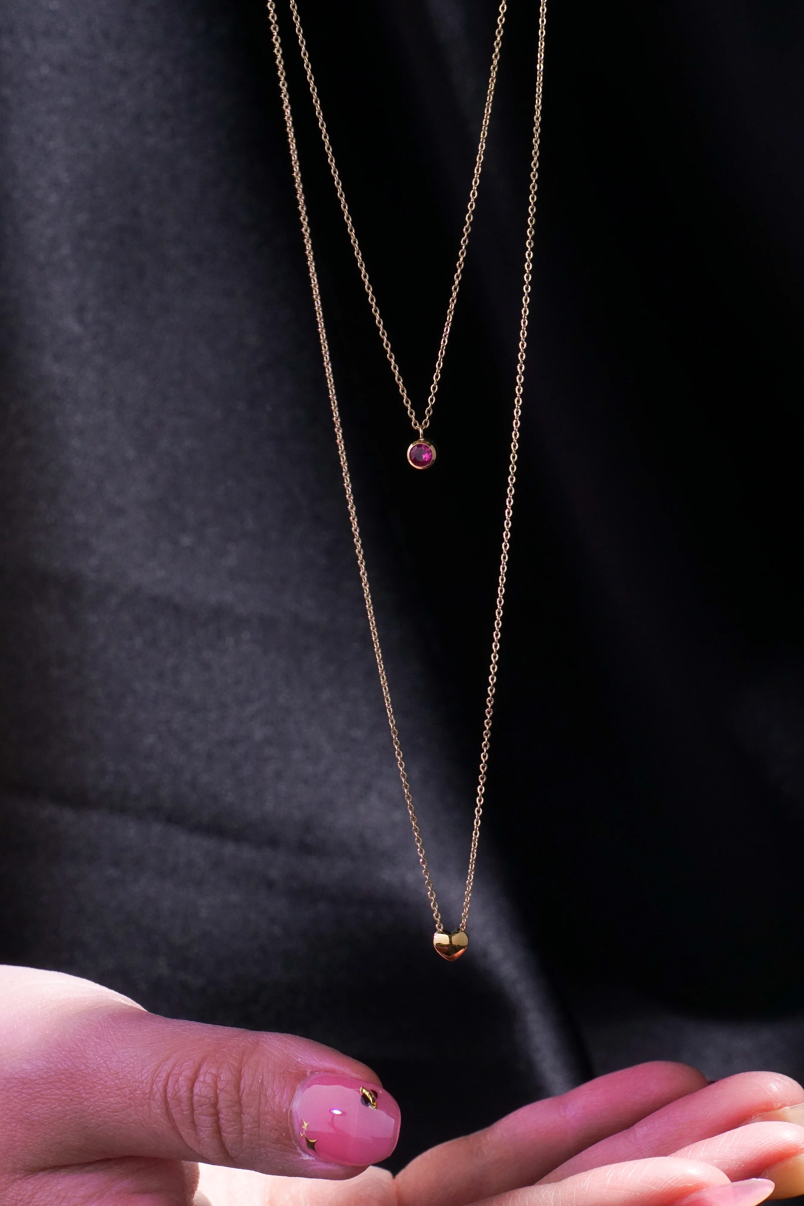 Lonely Puffy Heart Necklace - Image 5