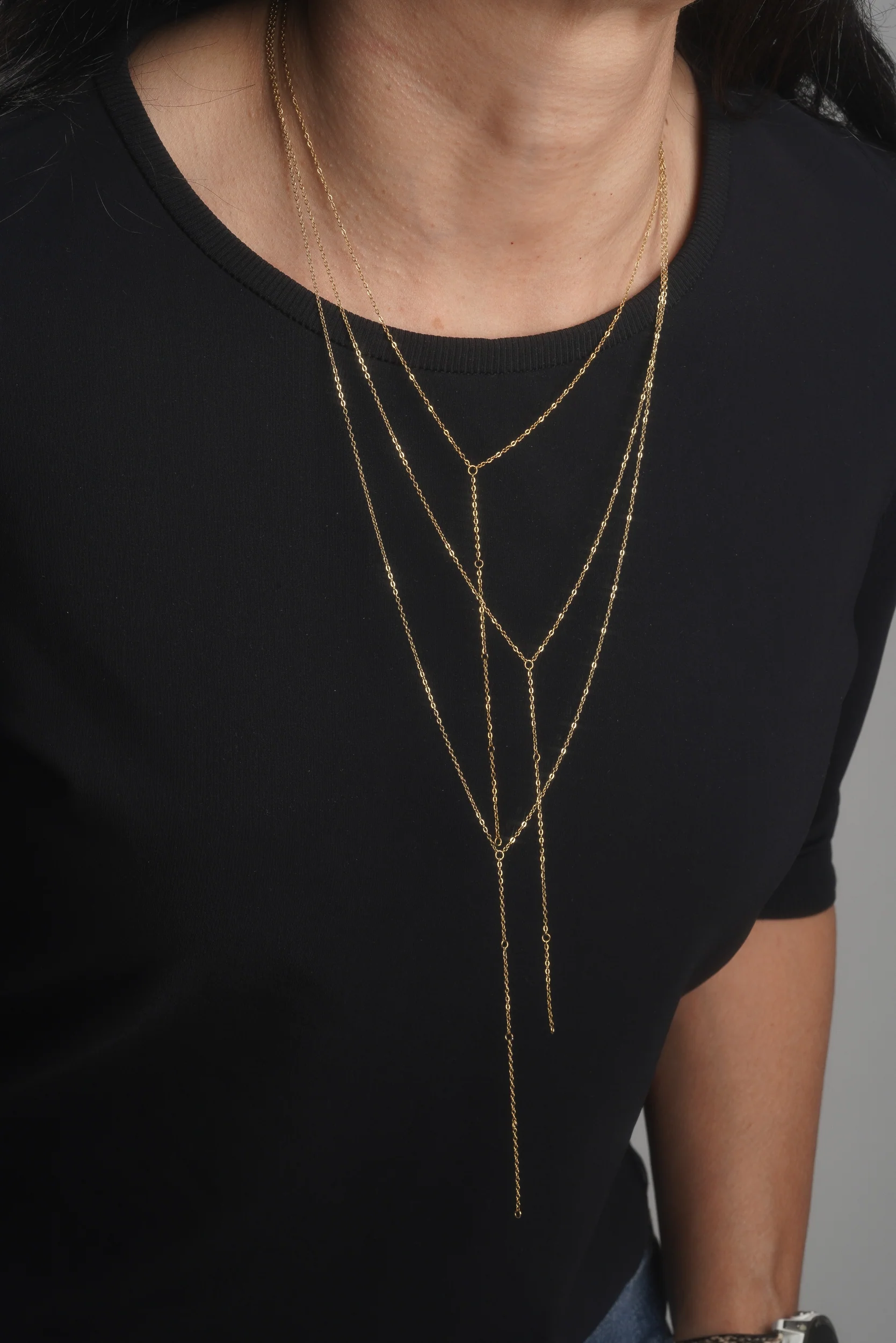 Loop Lariat Necklace - Image 11
