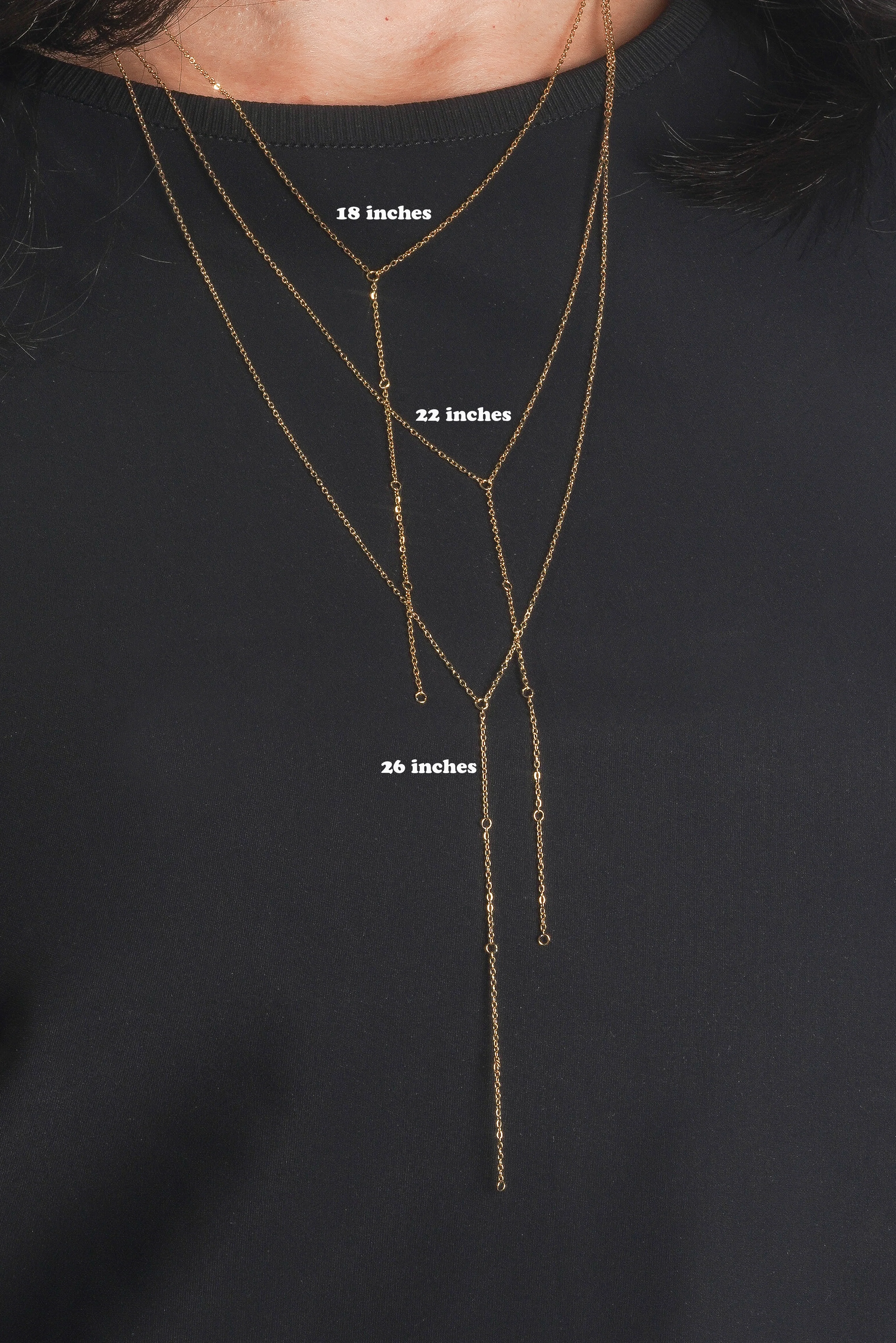 Loop Lariat Necklace - Image 12