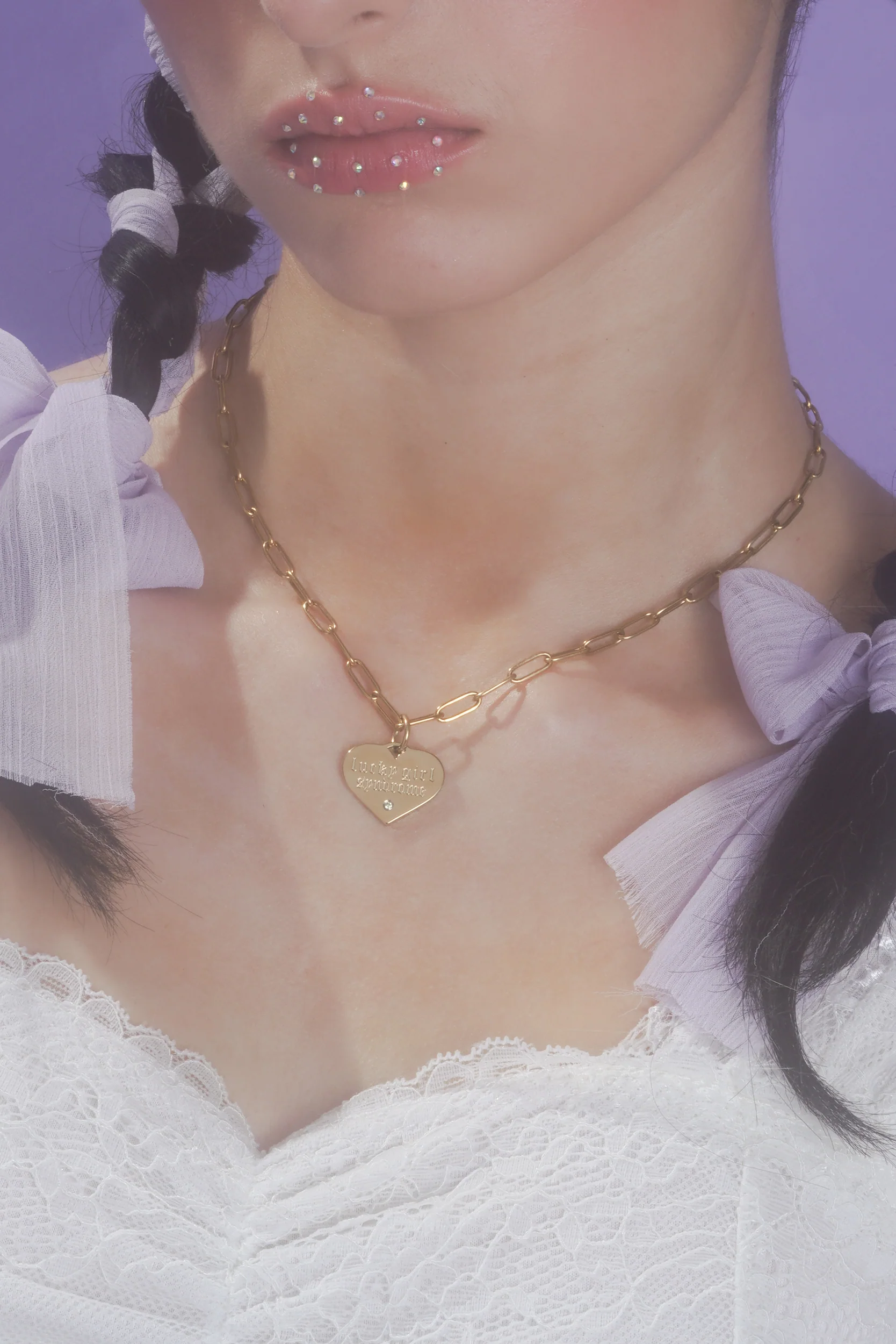 'Lucky Girl Syndrome' Pendant - (Single) - Image 25