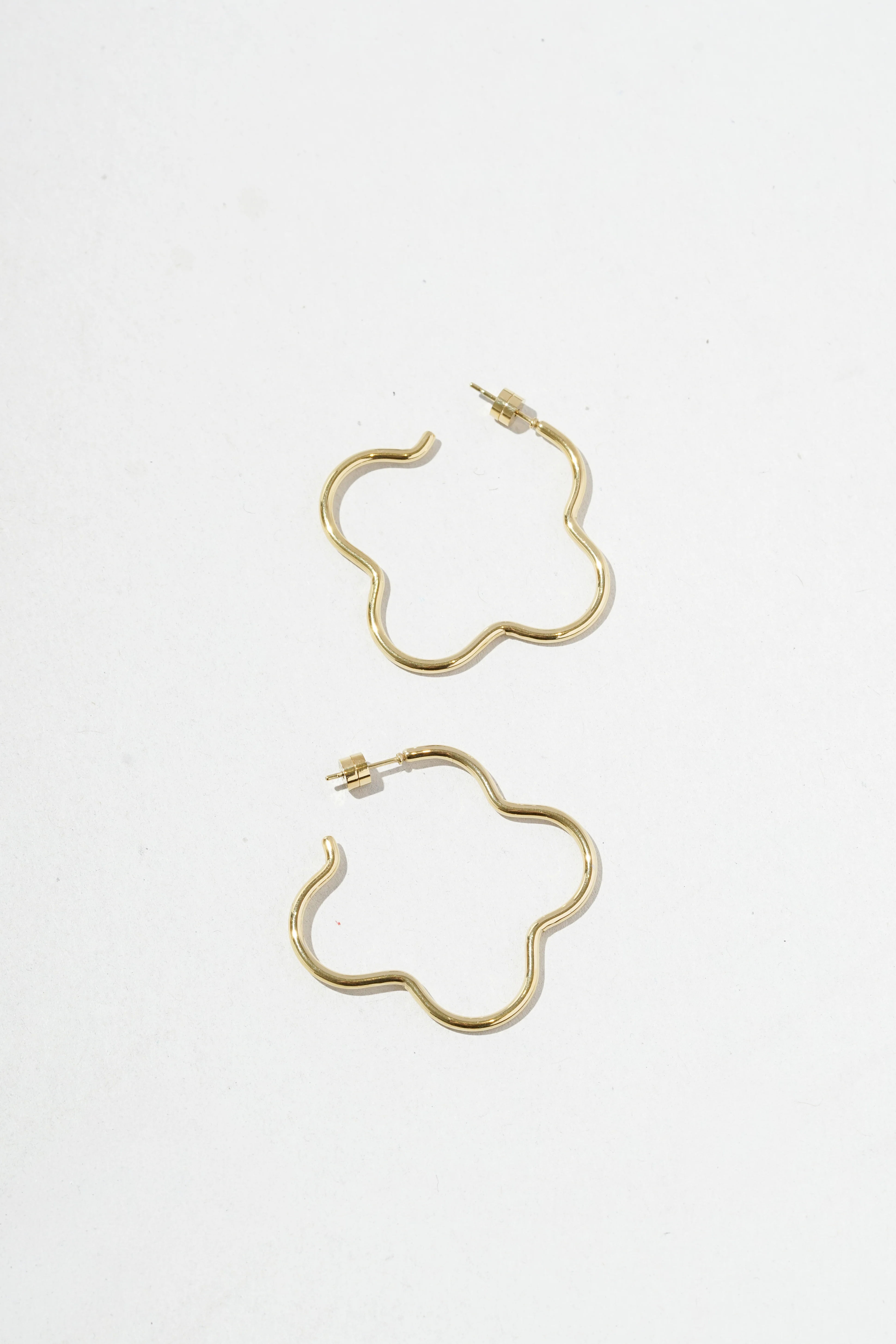 Lucky Hoops - Hypoallergenic Steel - Image 3
