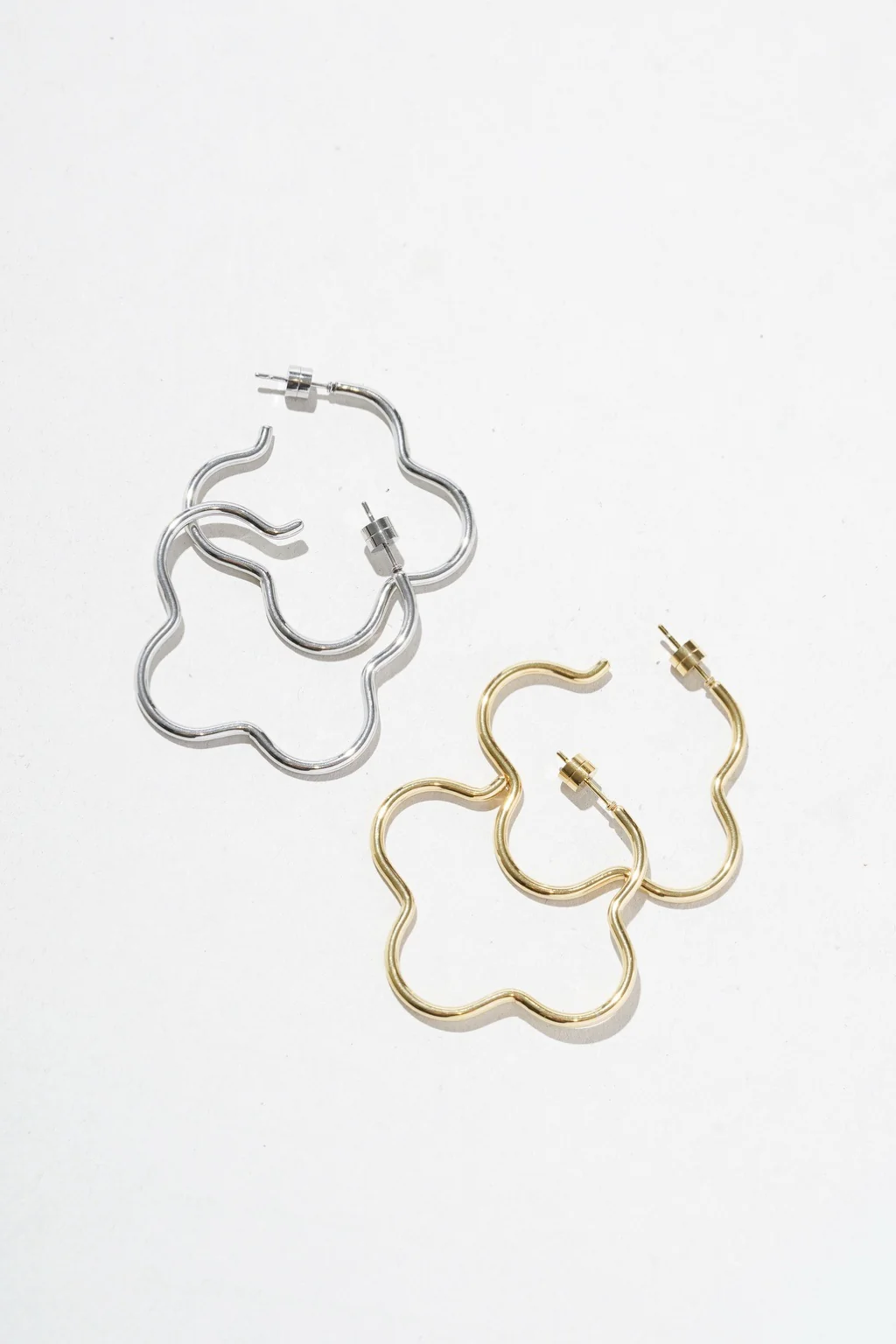 Lucky Hoops - Hypoallergenic Steel - Image 8