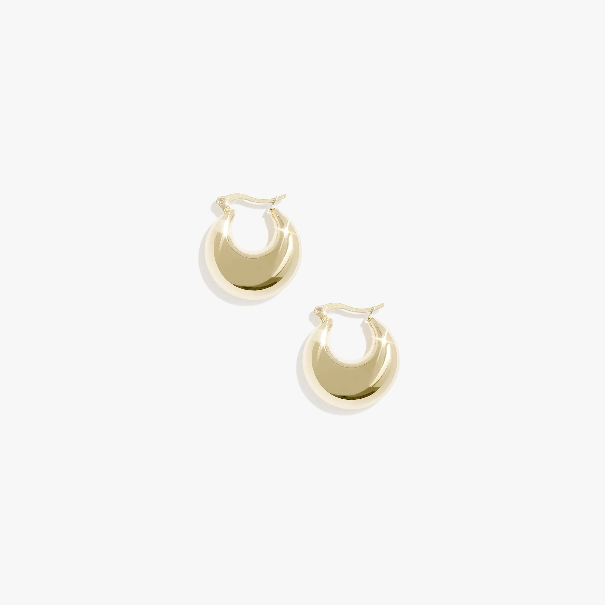 Marzipan Hoops - Hypoallergenic Steel