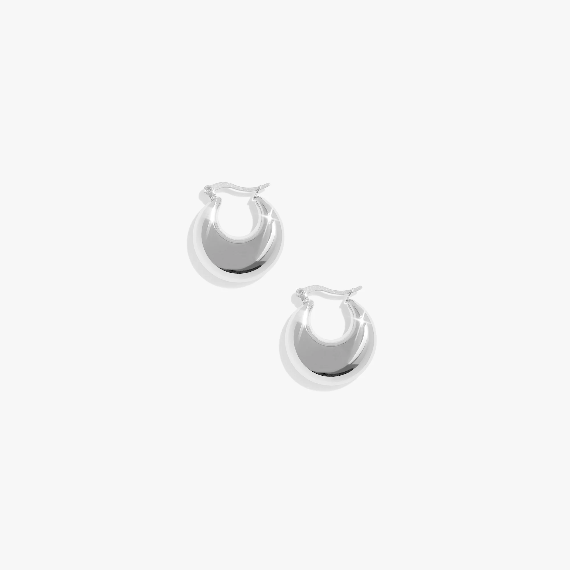 Marzipan Hoops - Hypoallergenic Steel - Image 2