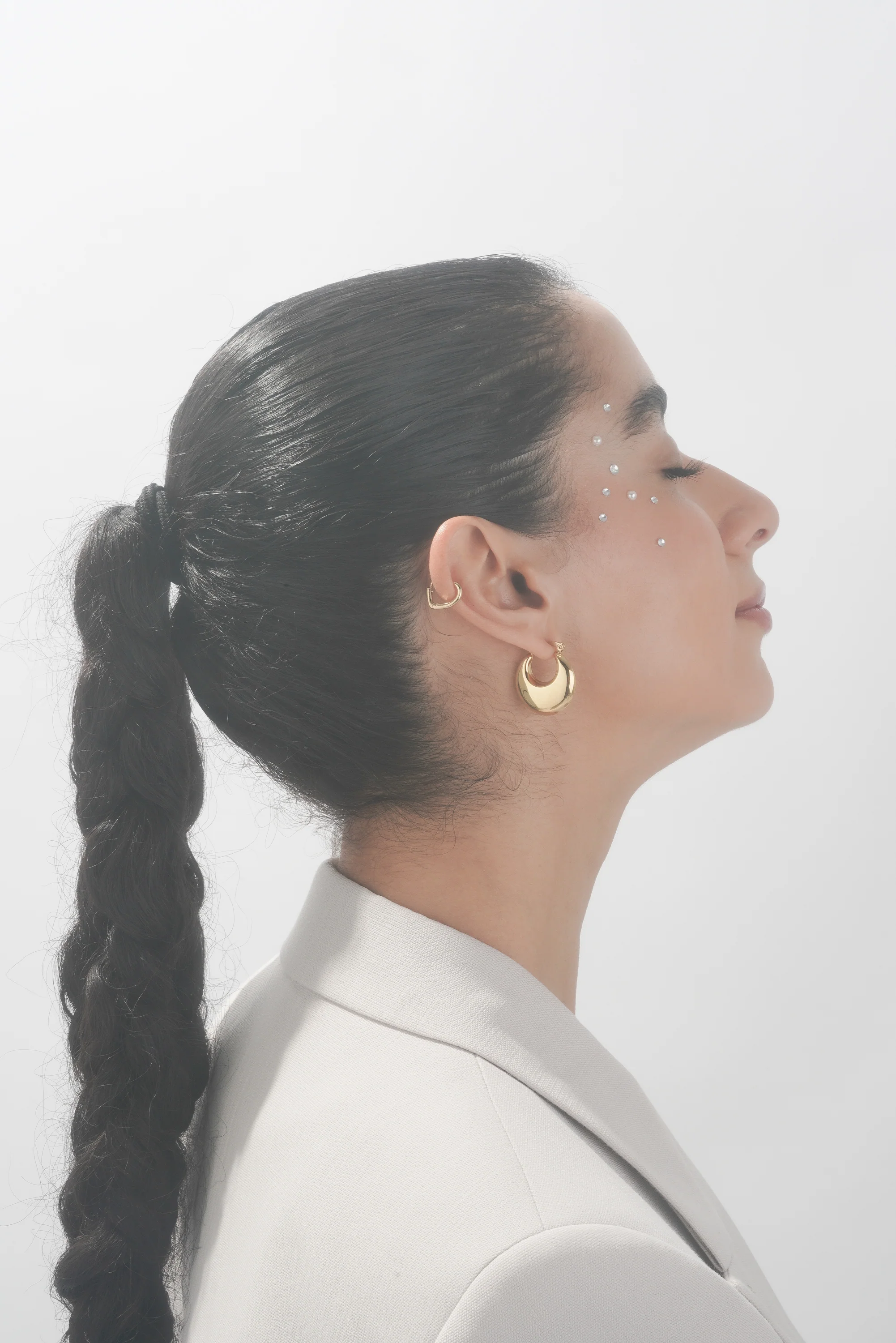 Marzipan Hoops - Hypoallergenic Steel - Image 4