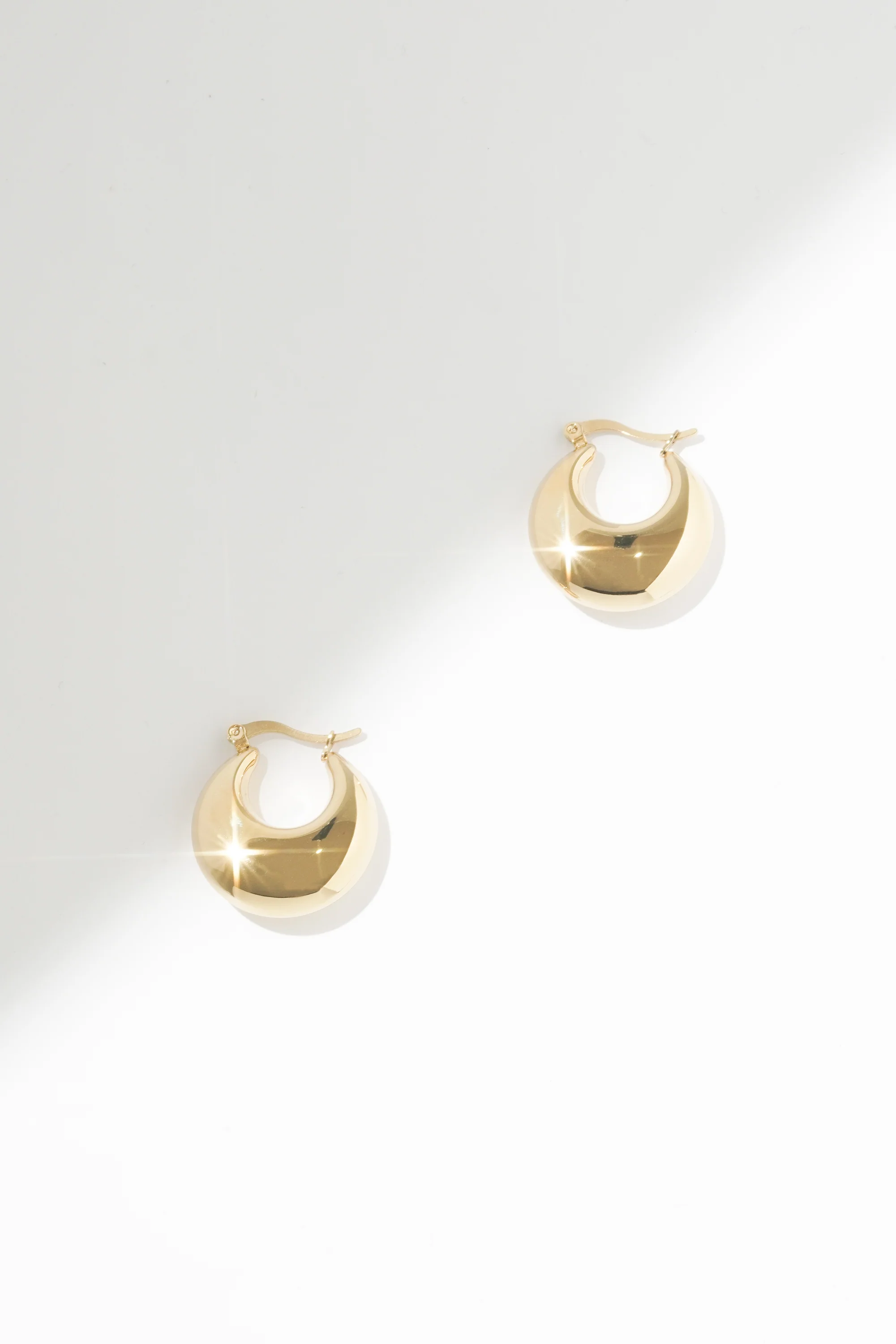 Marzipan Hoops - Hypoallergenic Steel - Image 8