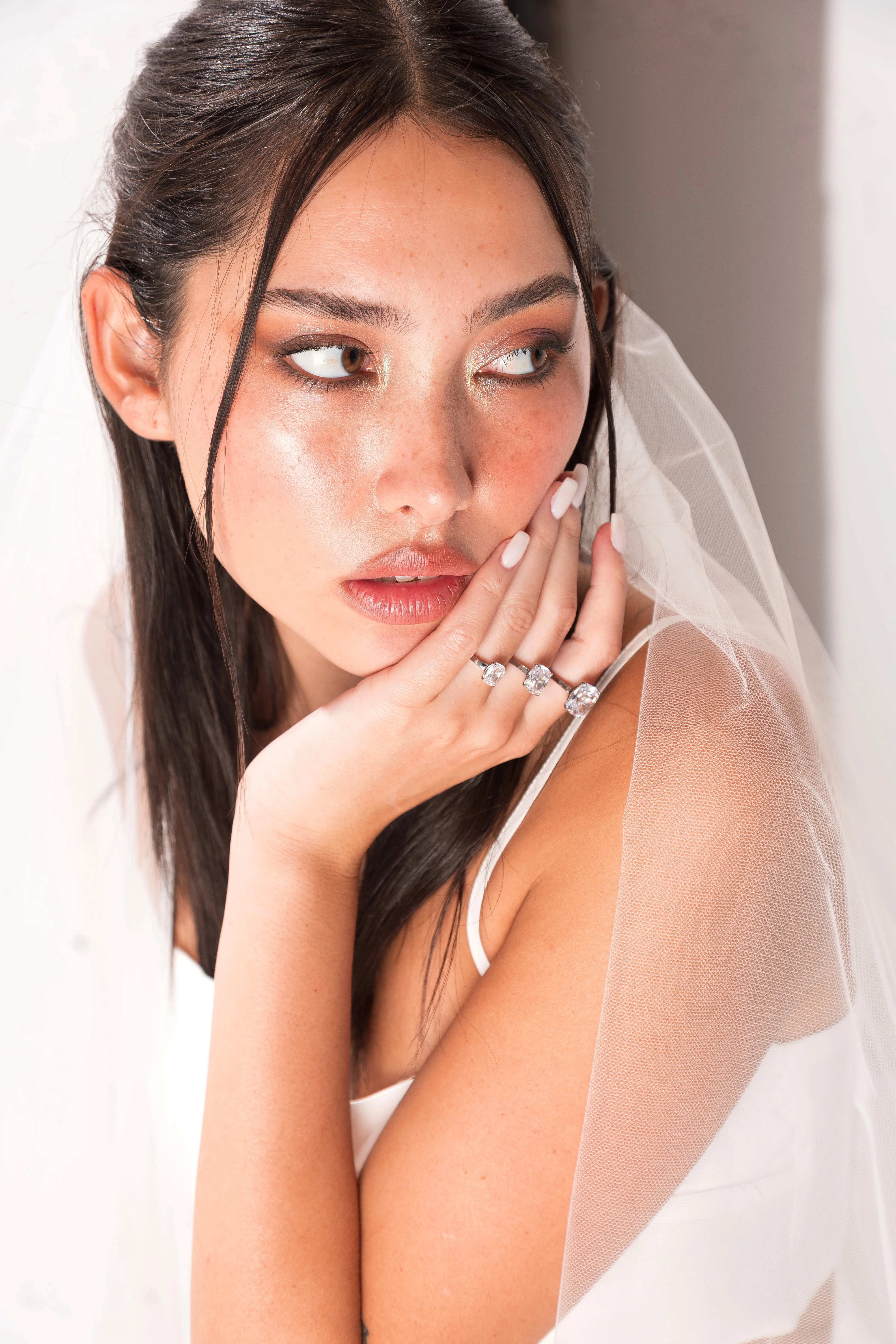 Medium Cushion Cut Promise Ring - Image 10
