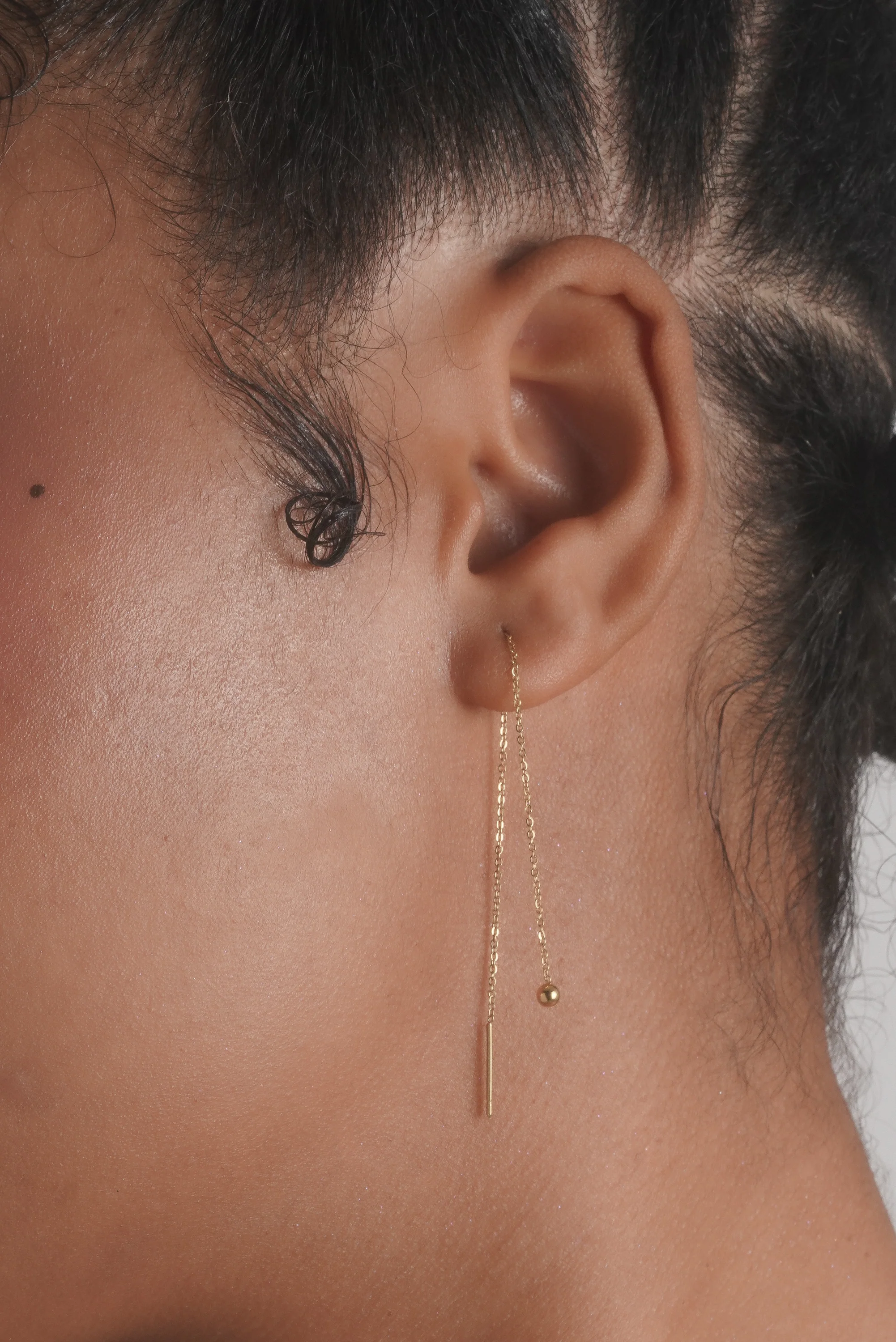 Mercury Drop Threader Earrings (Pair) - Image 4
