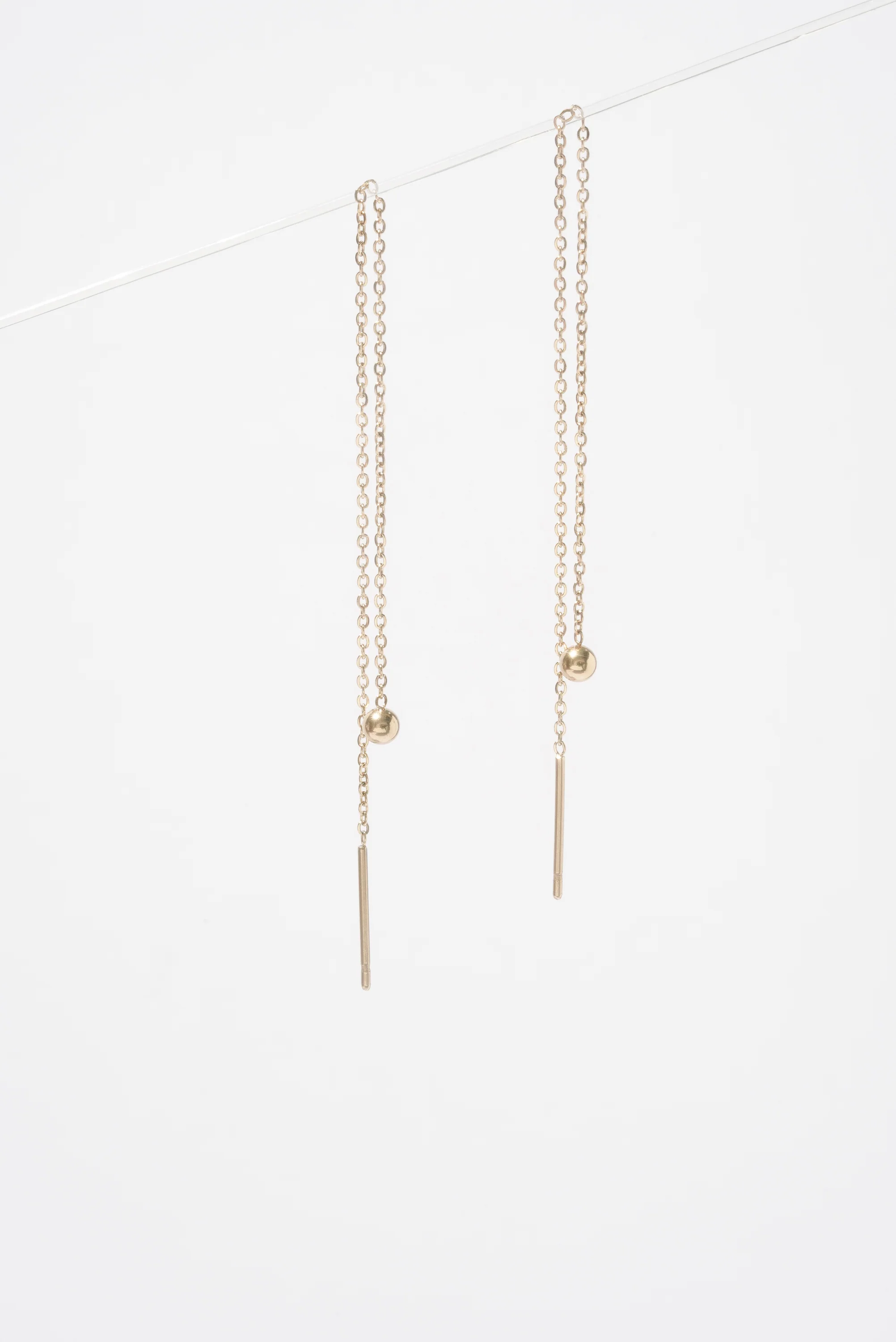 Mercury Drop Threader Earrings (Pair) - Image 6
