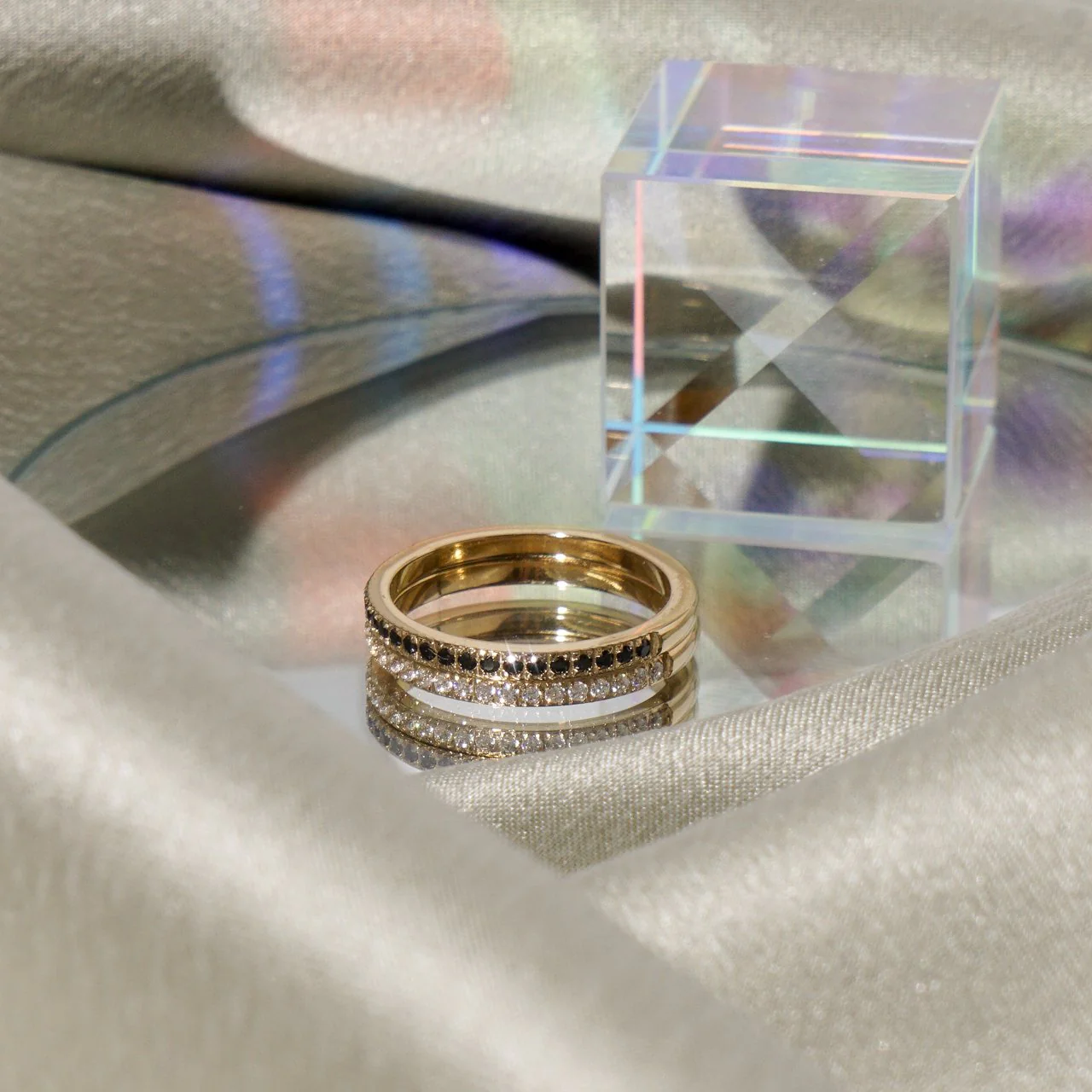 Diamante Micro Satellite Ring - Image 11