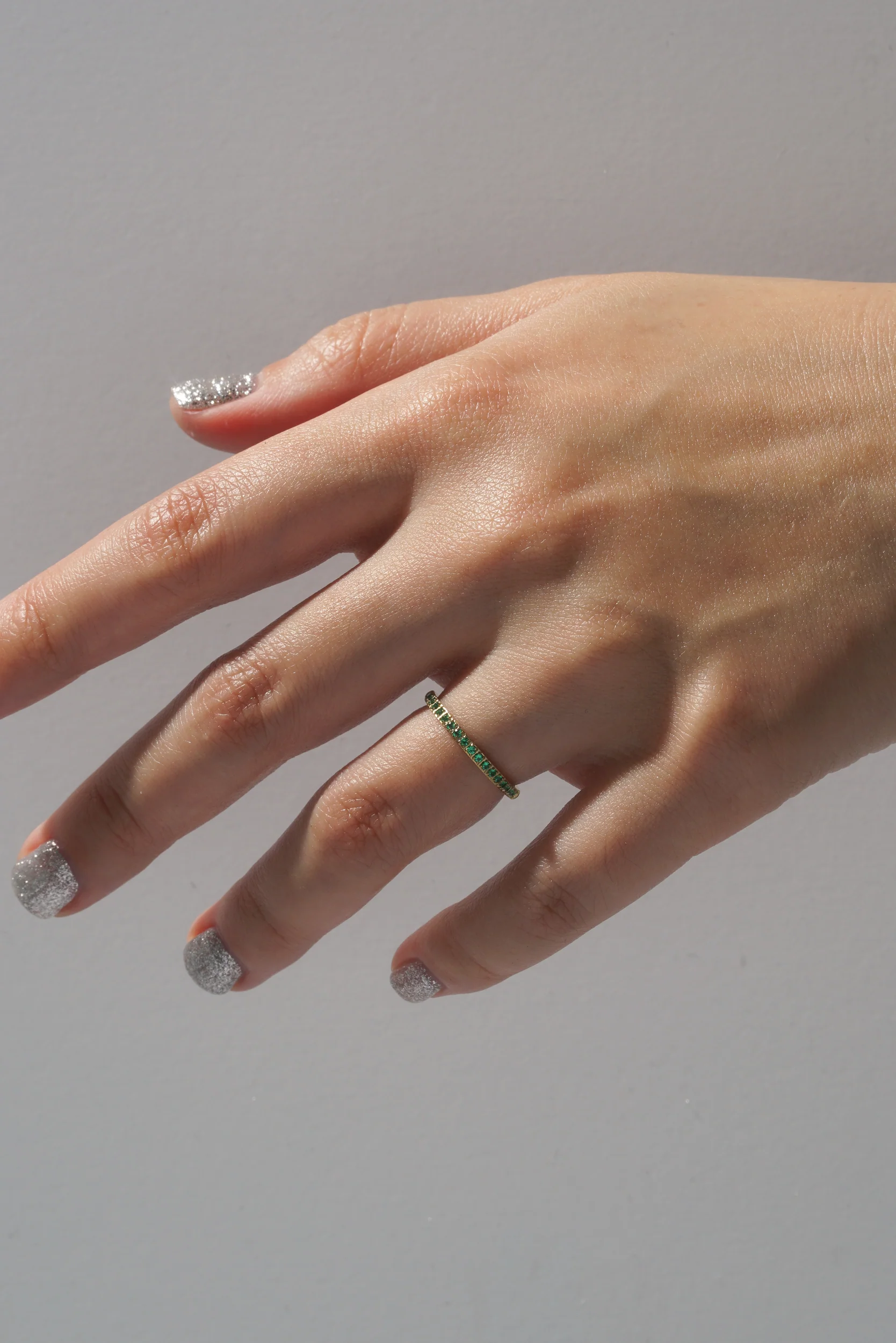 Emerald Micro Satellite Ring - Image 6