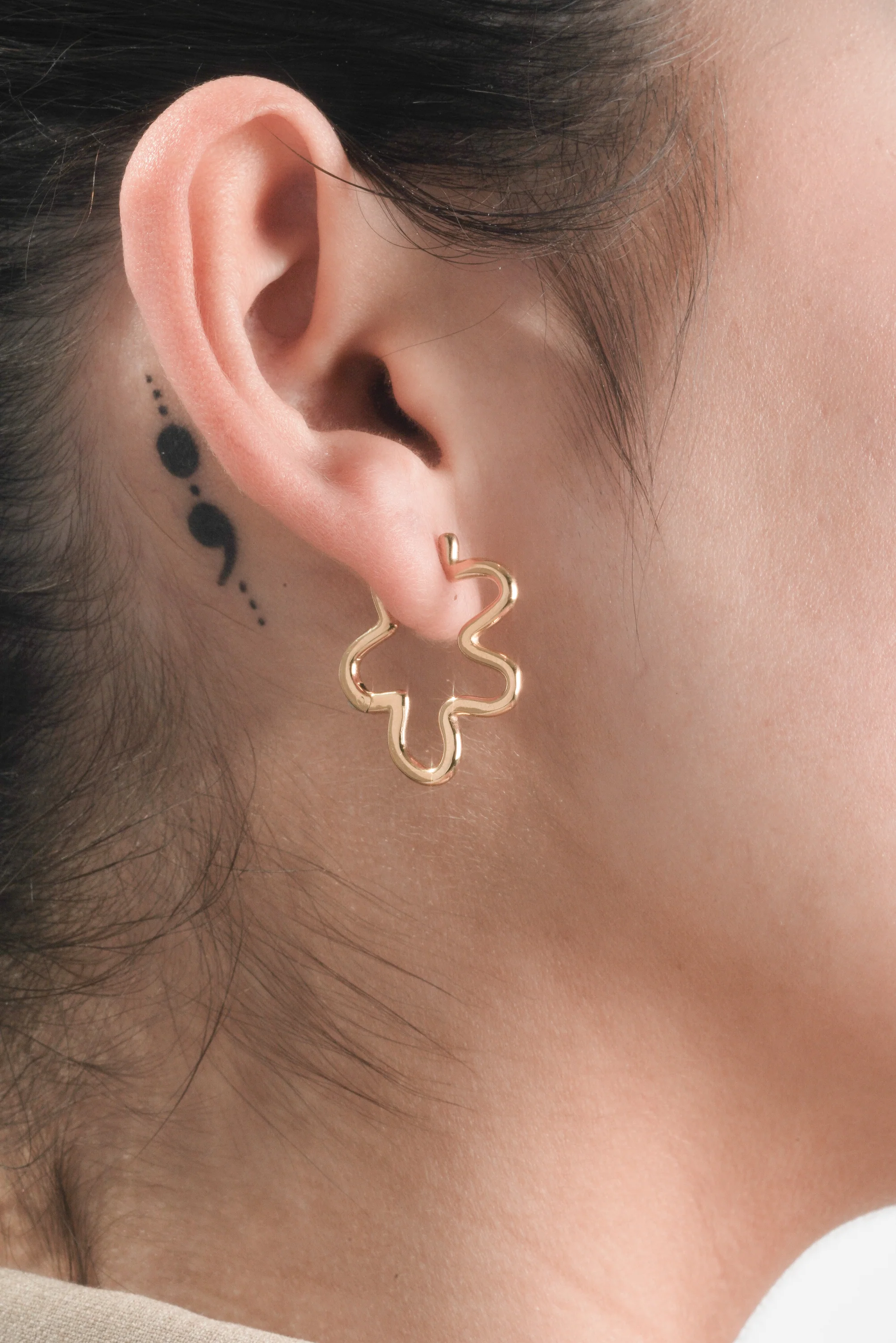 Mini Squiggle Hoops (Pair) - Image 9