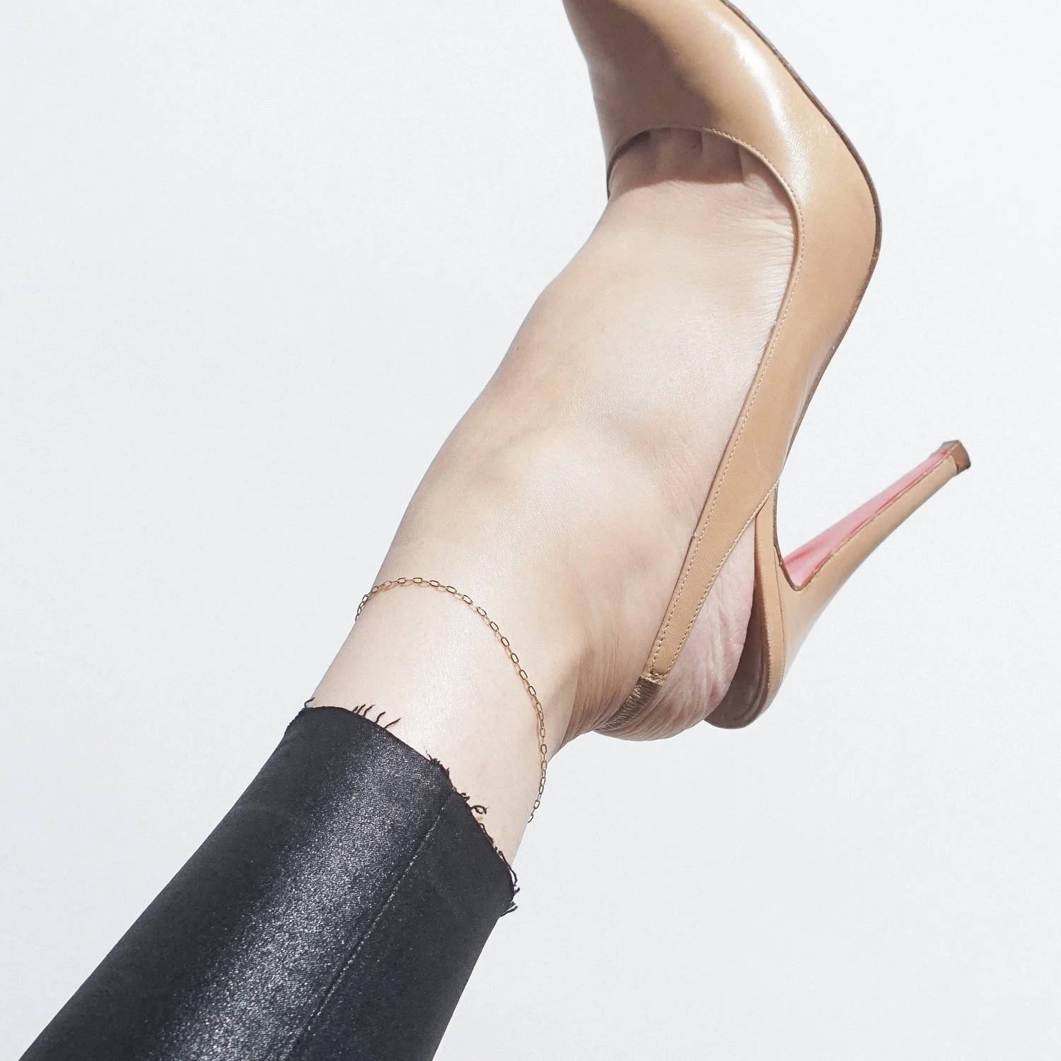 Oval Link Anklet - Image 5