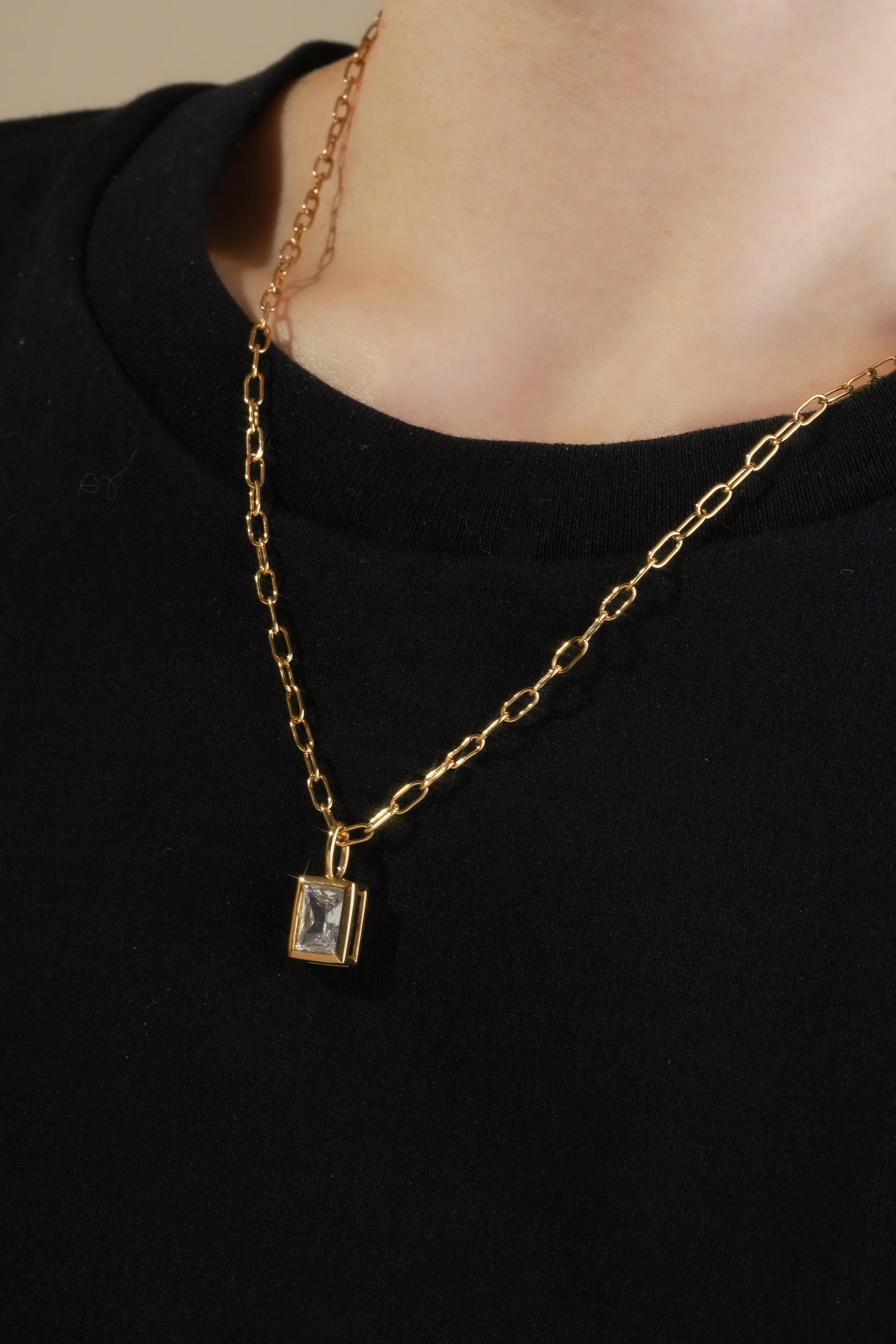 Ovoid Chain - Hypoallergenic Steel - Image 3