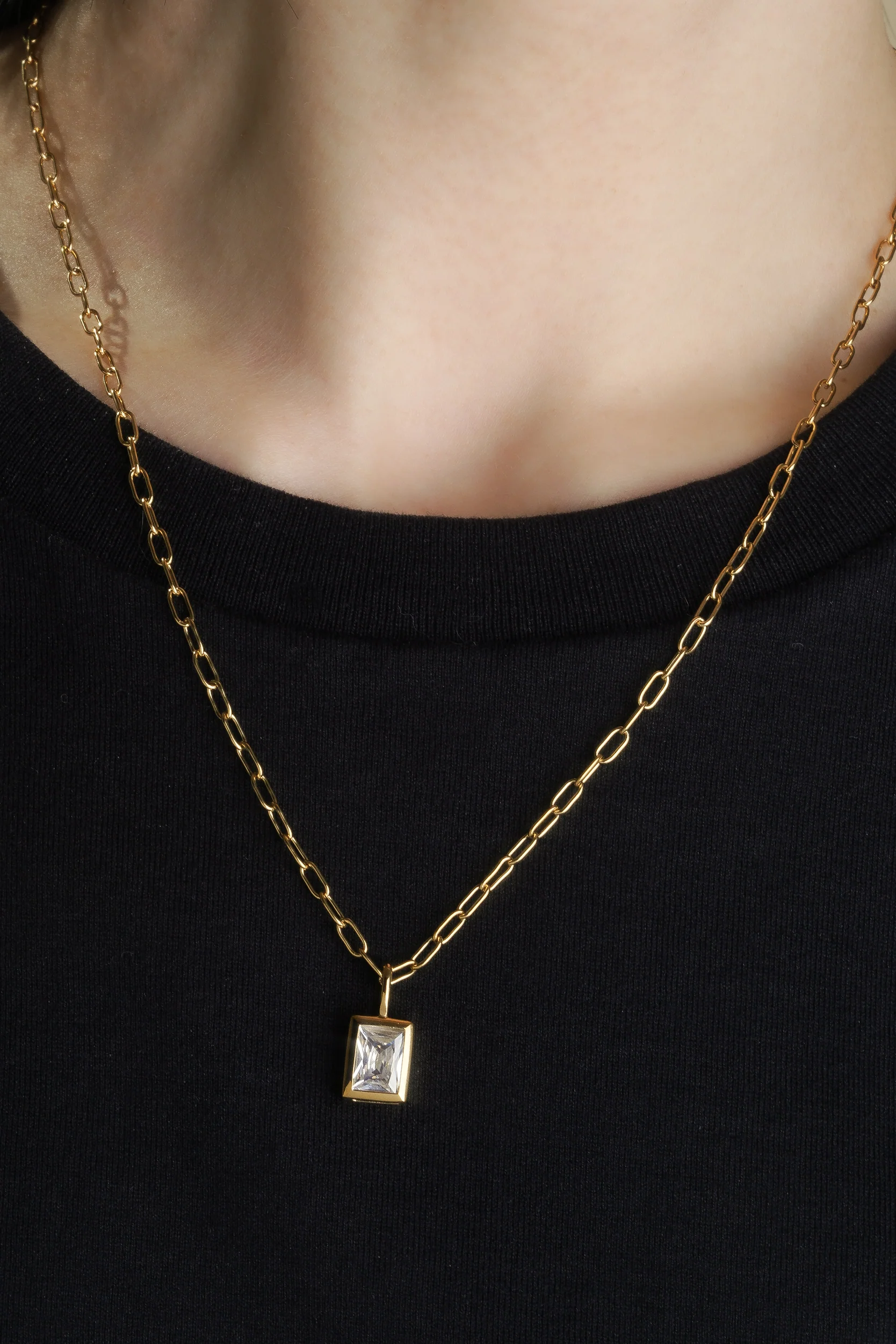 Ovoid Chain - Hypoallergenic Steel - Image 4
