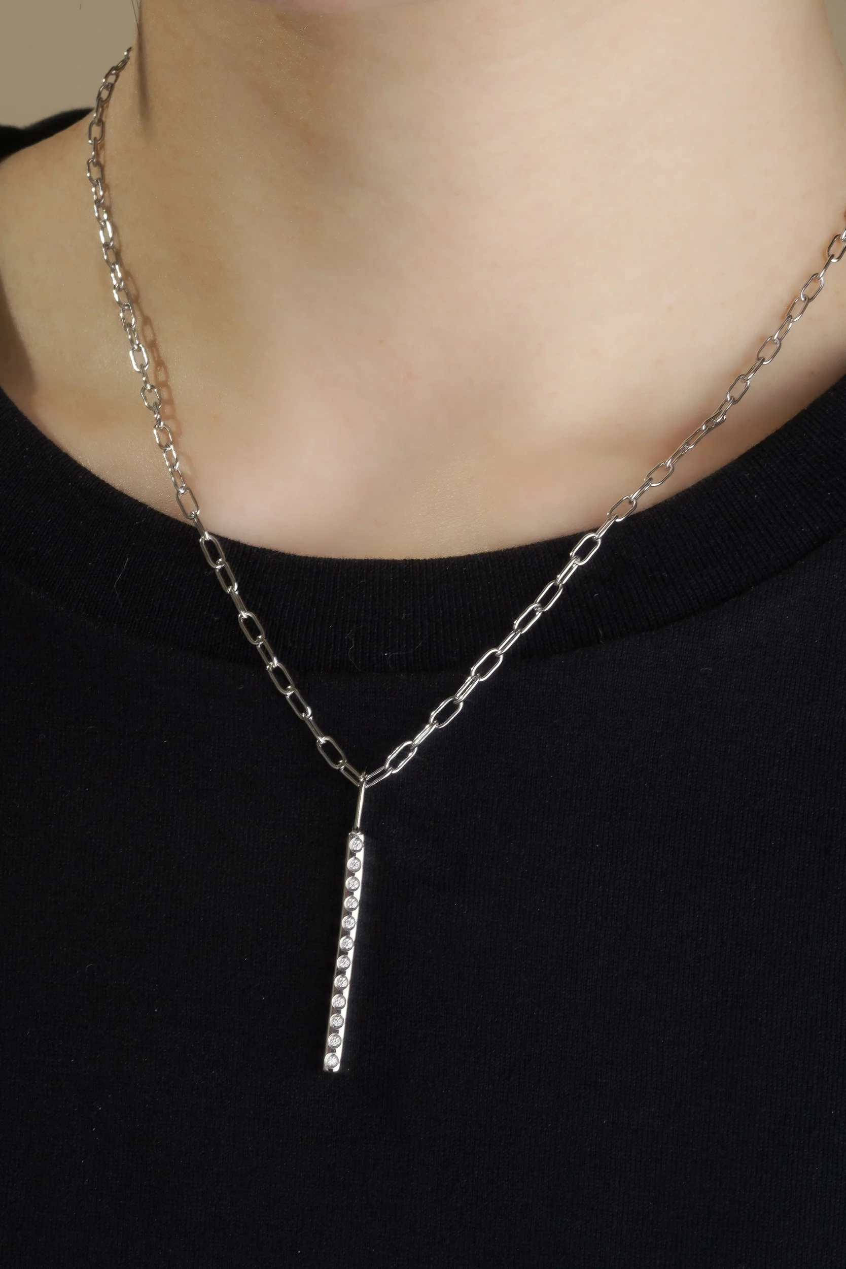 Ovoid Chain - Hypoallergenic Steel - Image 7